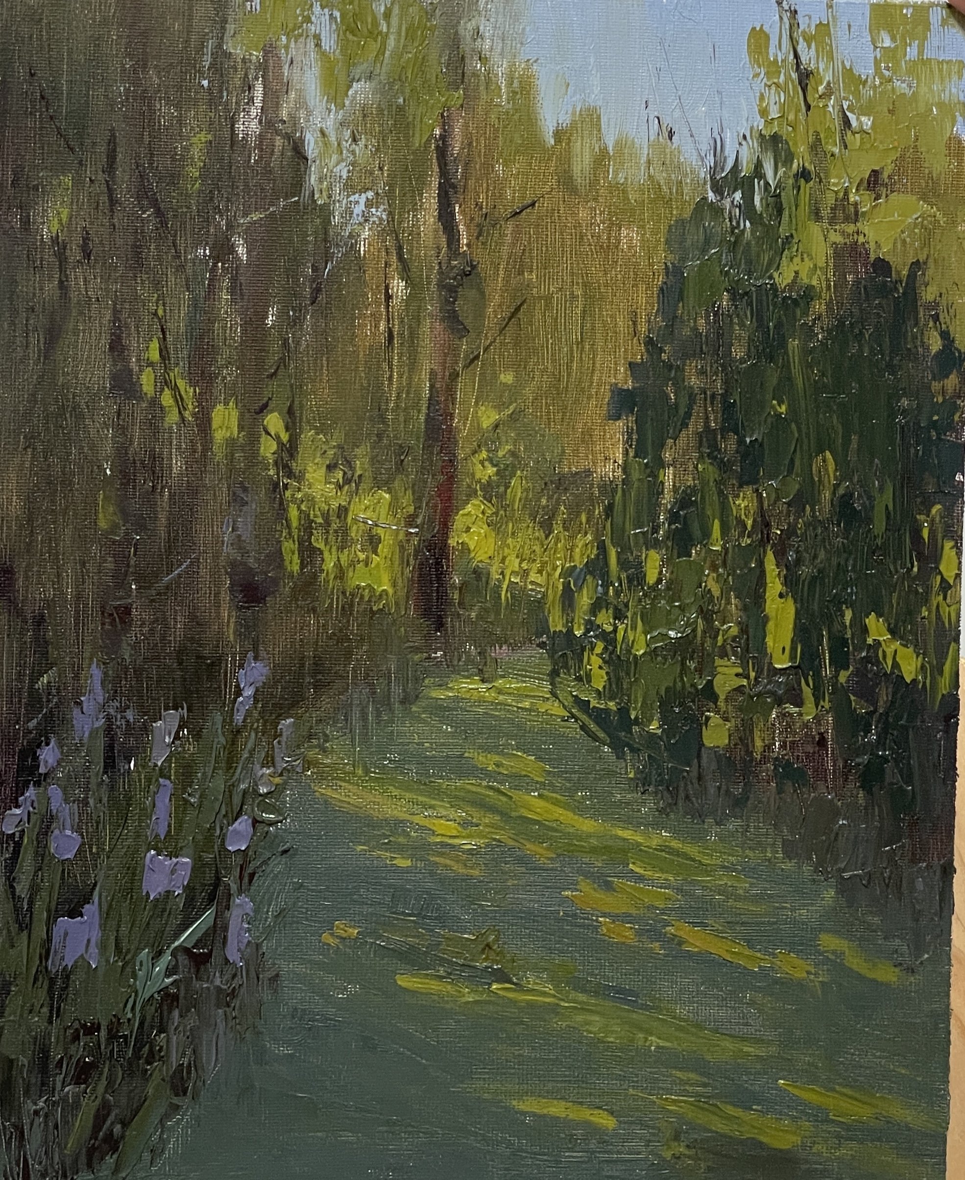 Summer Green-Oil-8x10 SOLD
