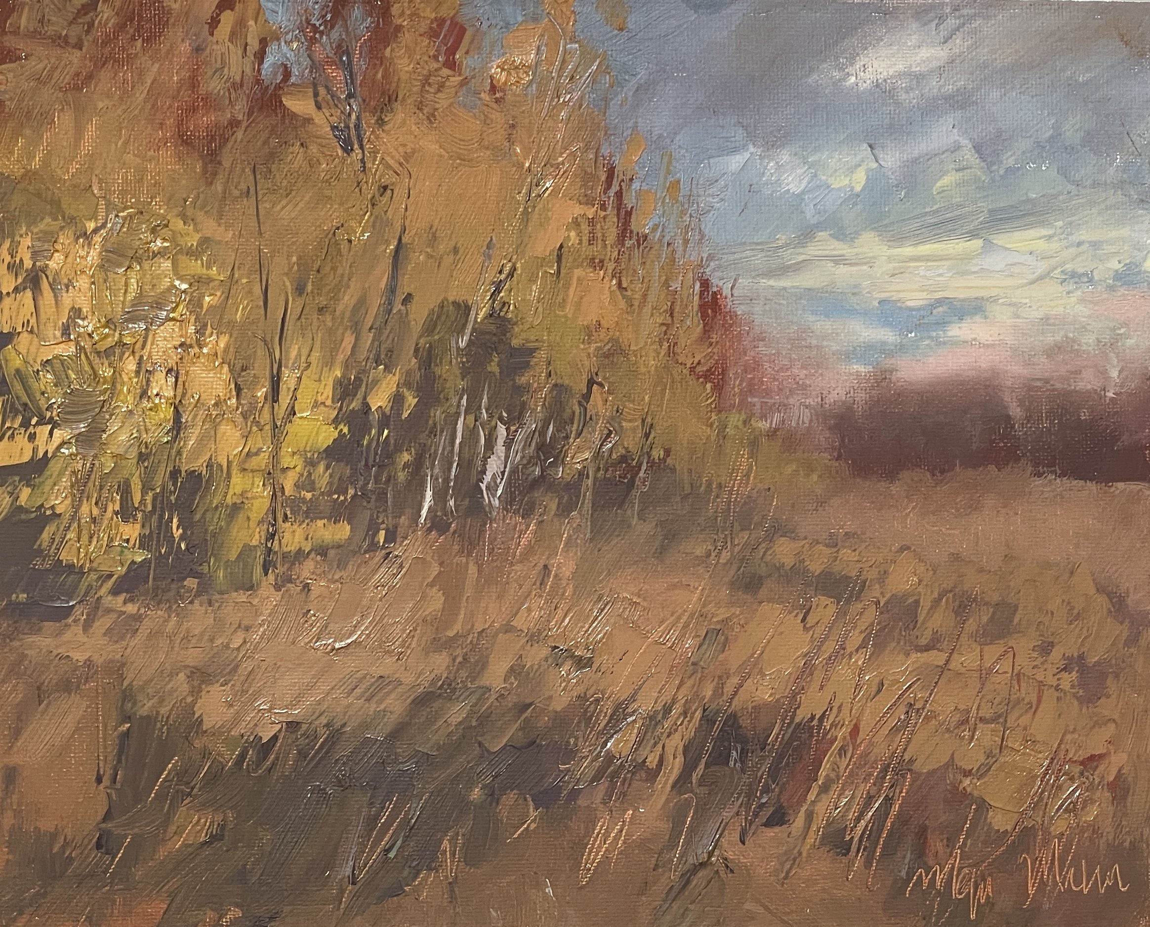 September Sun -Oil-8x10 $295