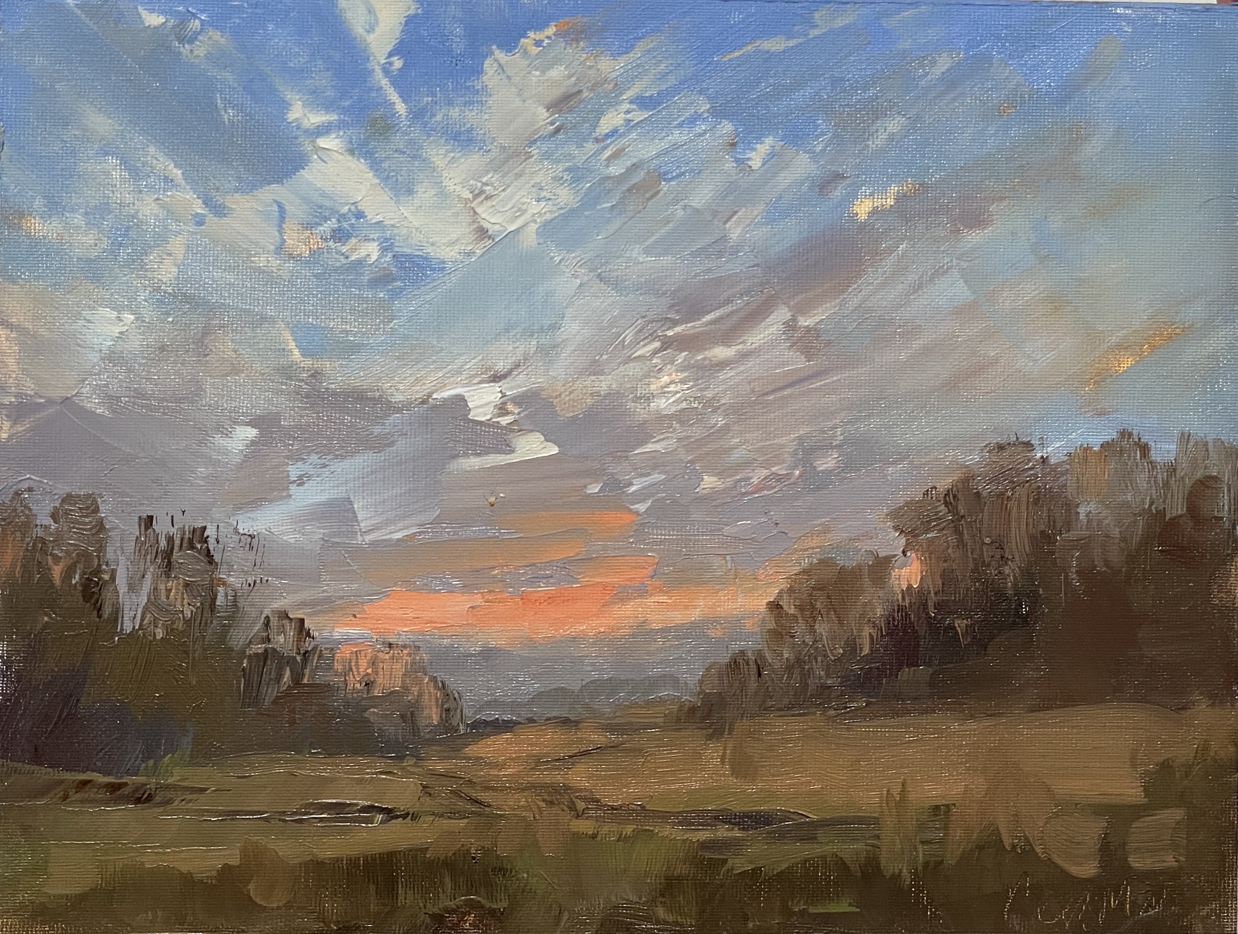 Day End-Oil-8x10 SOLD