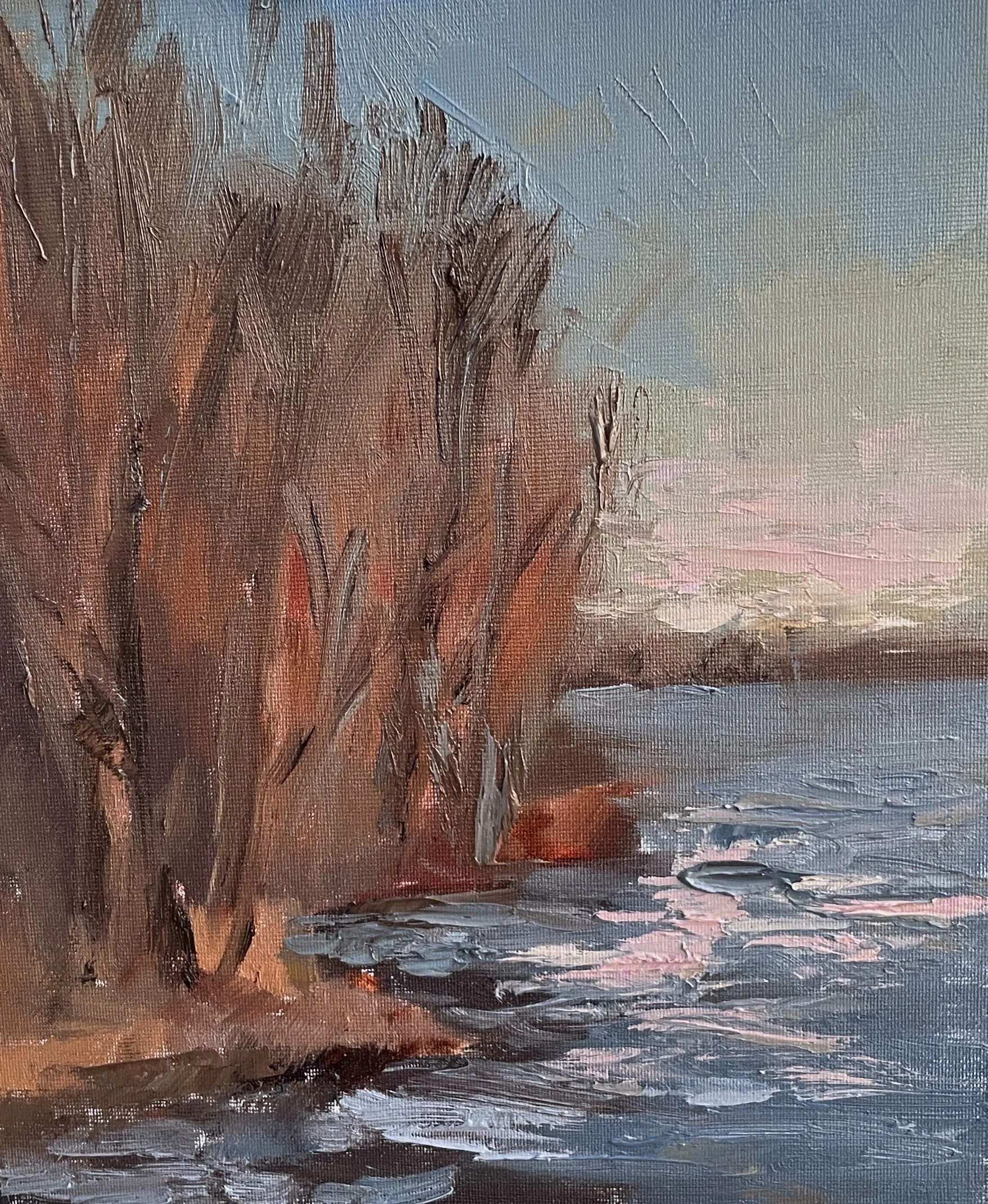 Snow and Glow-Oil-8x10-$295