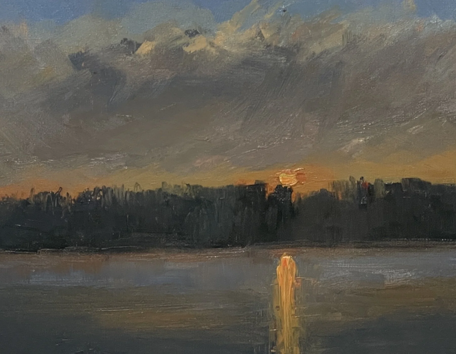 Water Glow-Oil-8x10-$245 Available