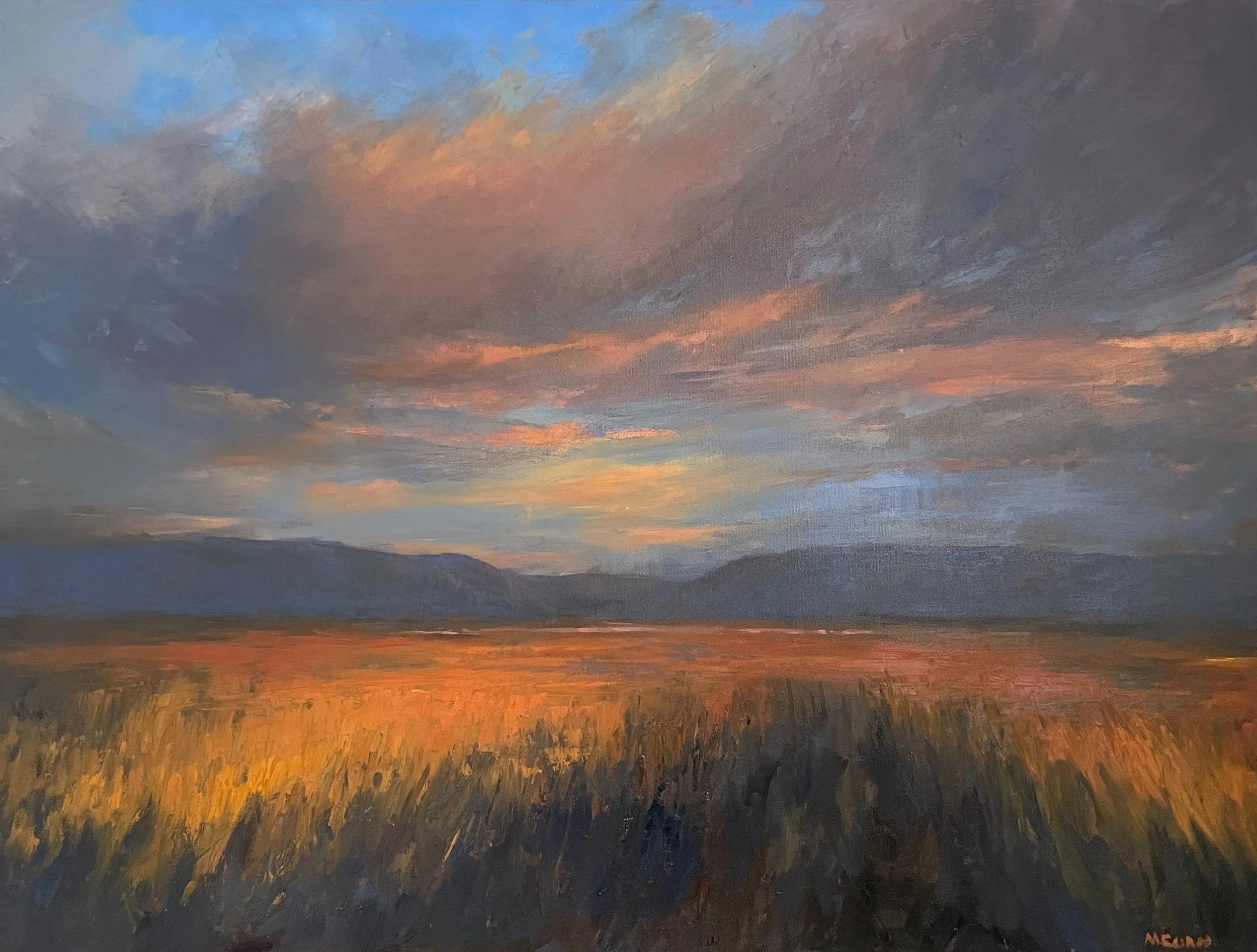 Early Morning Rain ‐ Oil ‐ 30 x 40 ‐ Sold 