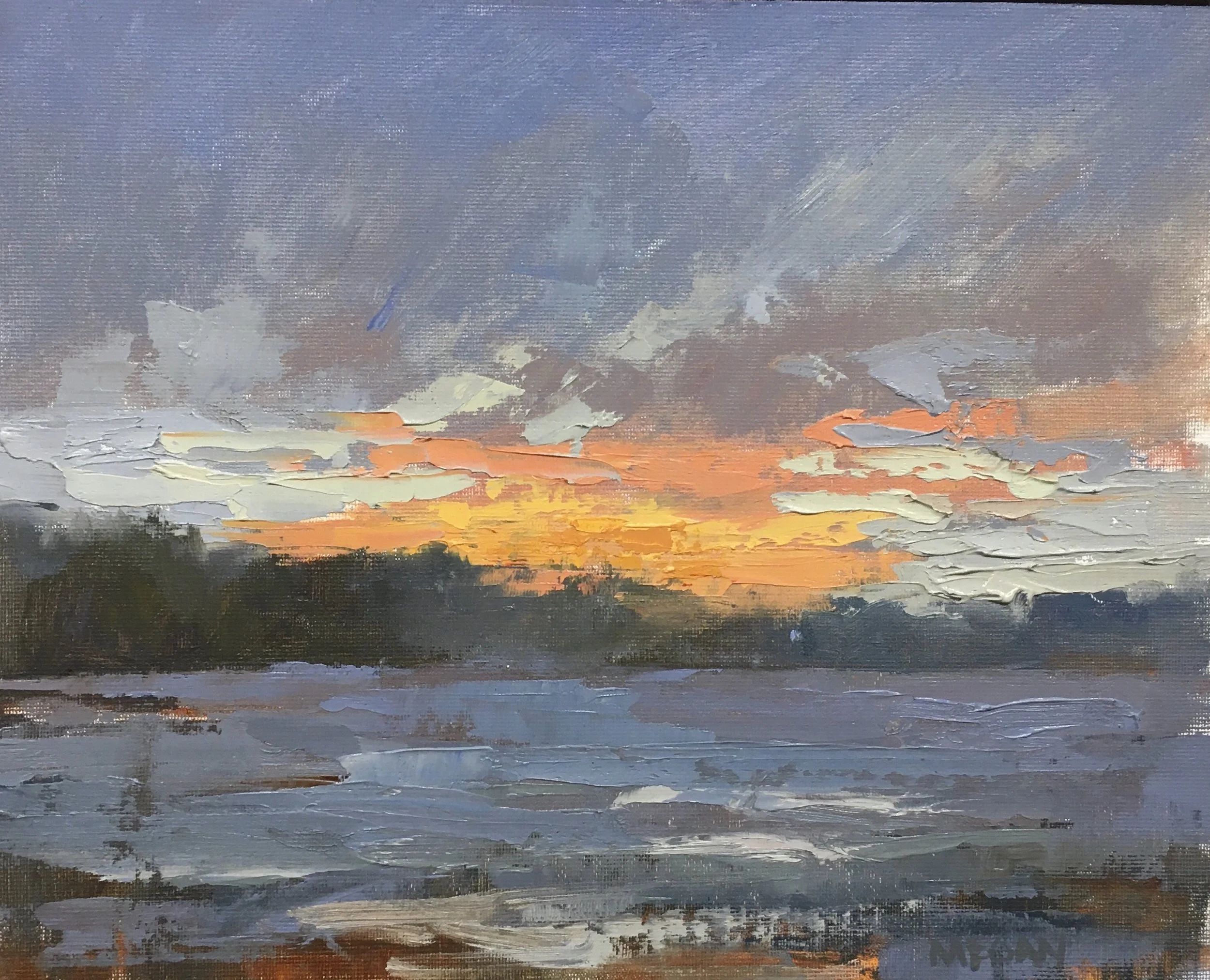 St Croix River Morning-SOLD