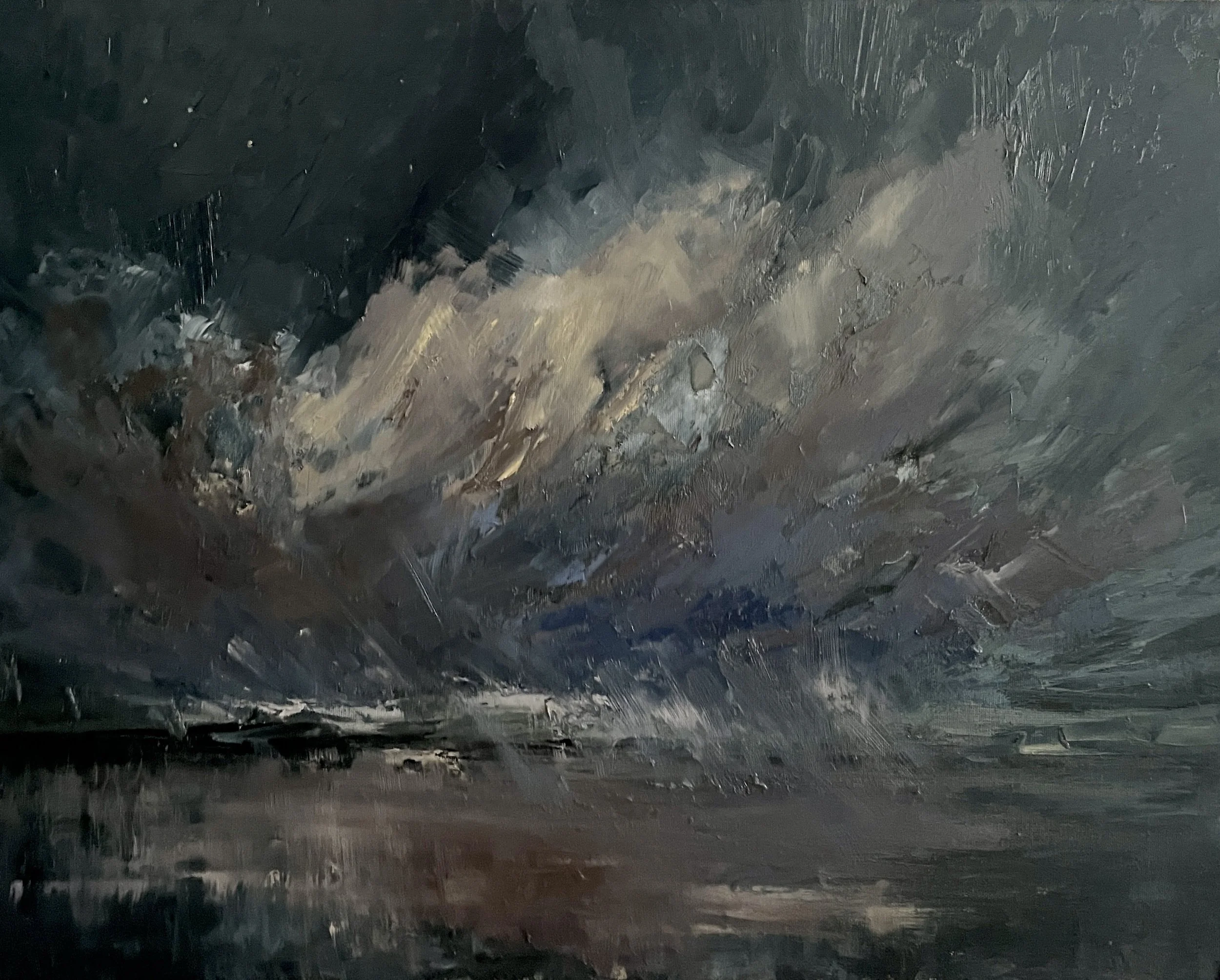 Night Storm 16x20 $1600