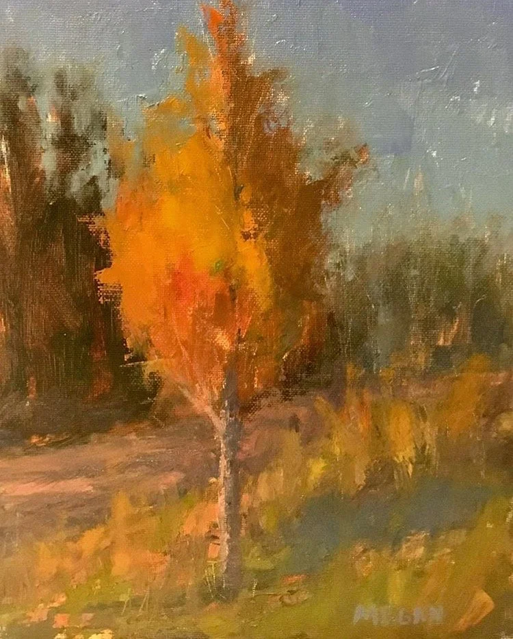 Fearless Fall-Oil 8x10 SOLD