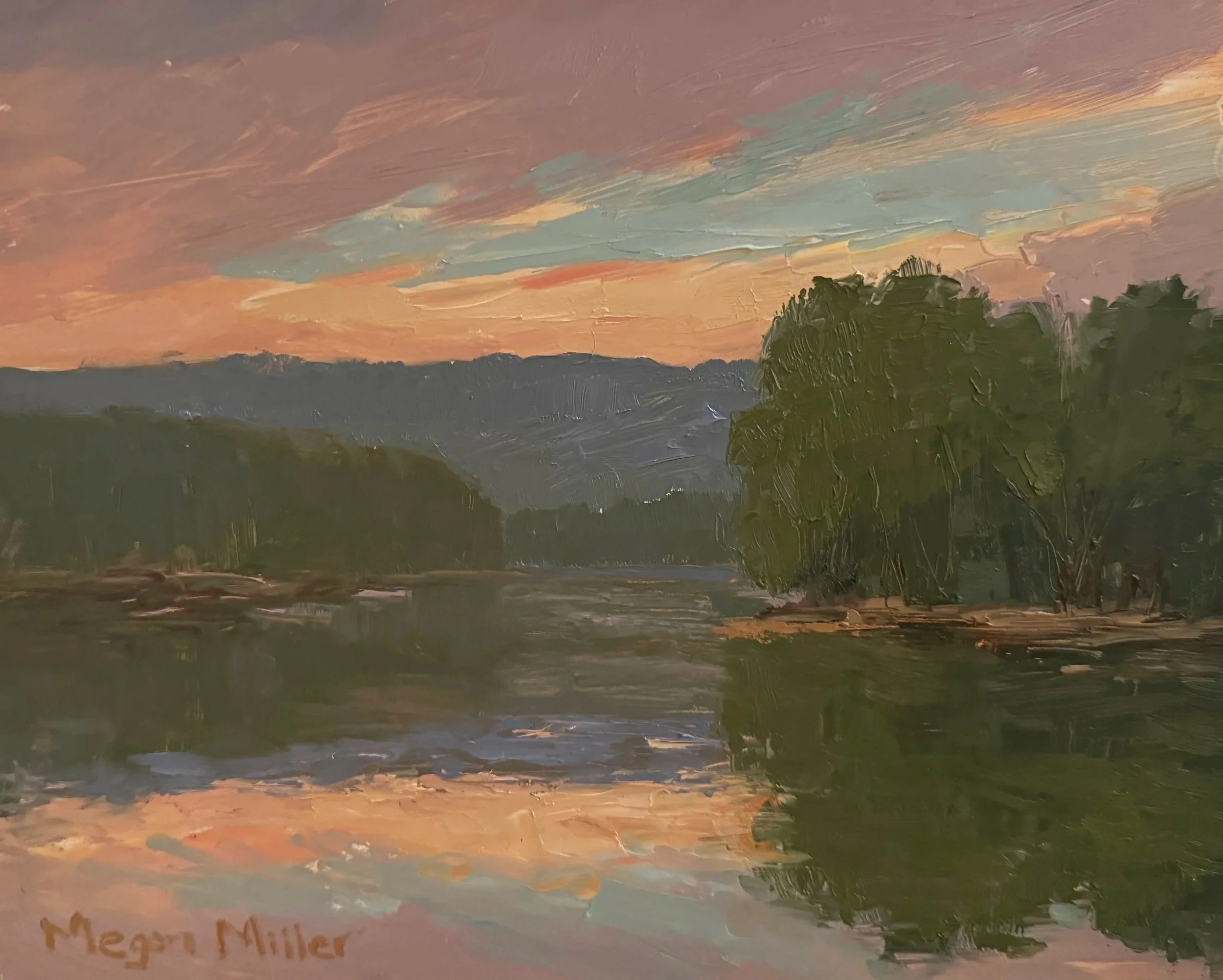 "Morning Coffee Spot"
Oil Original on Linen Panel 
 8x10
 $295