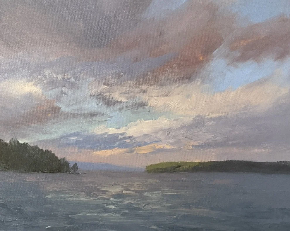 Madeline Island Light 11x14 Oil $595