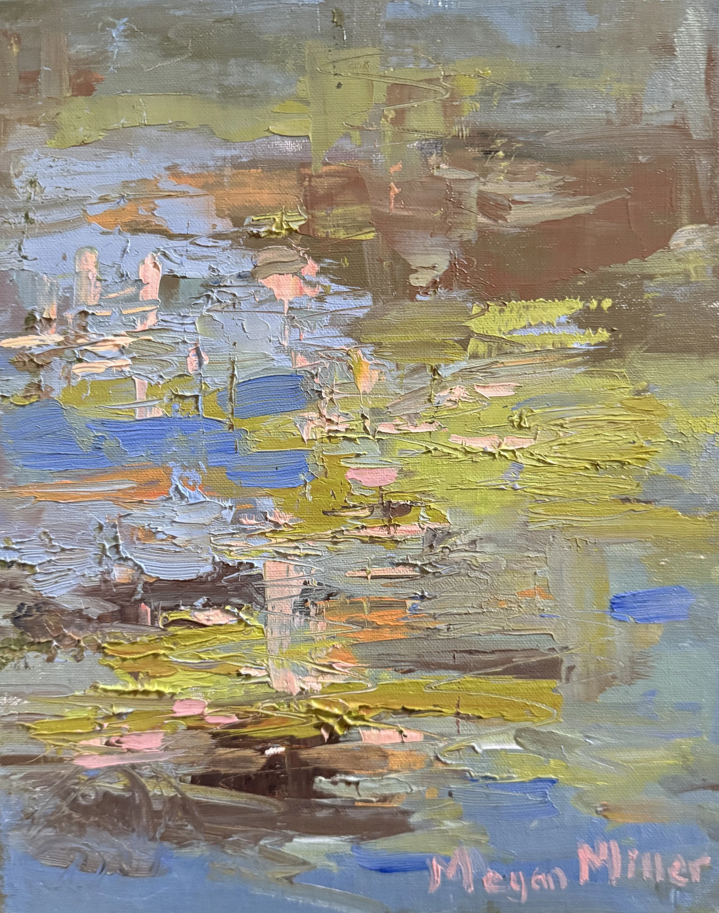 "All in Good Time" 
Oil Original -Plein air on Linen Panel 
8x10
$295