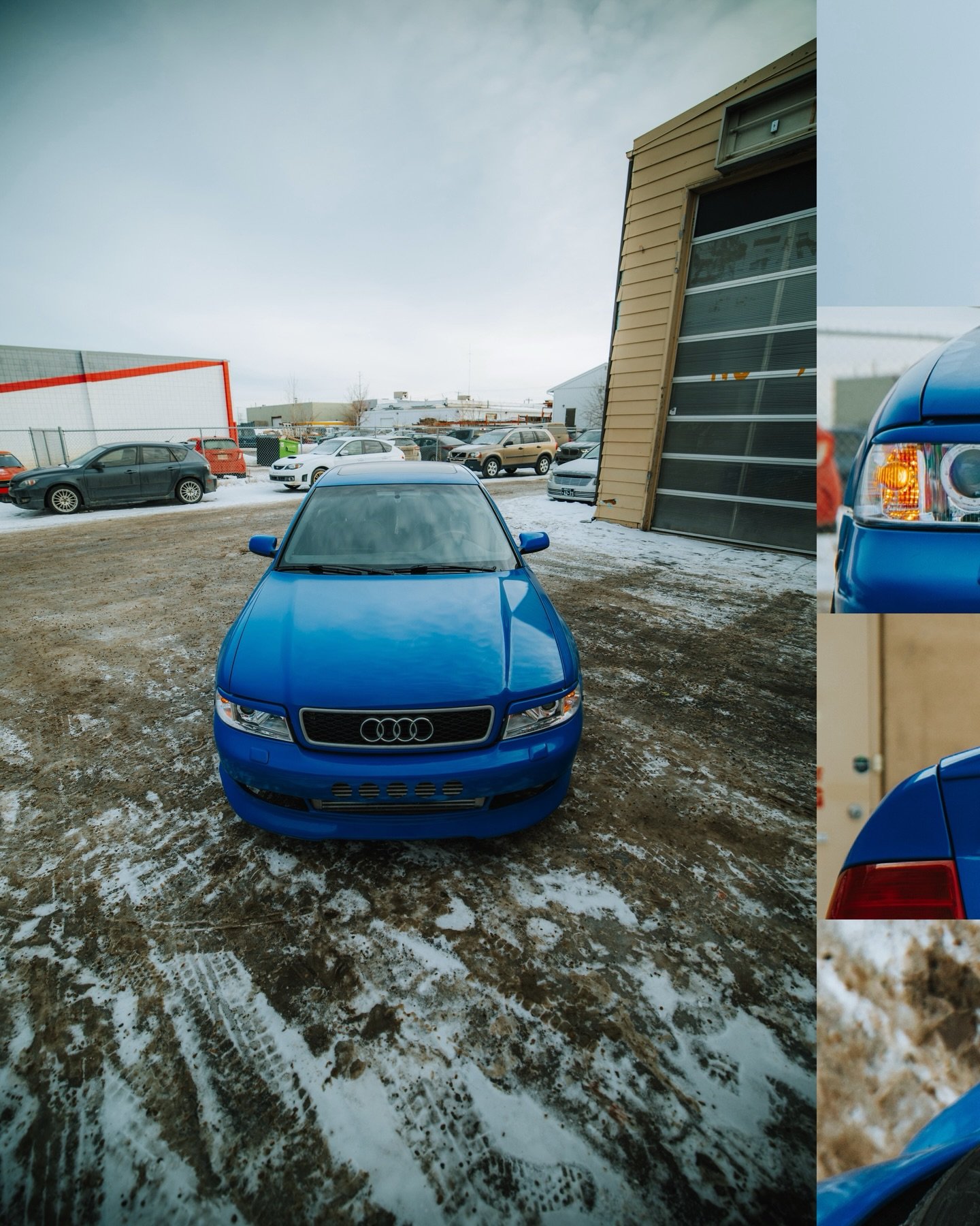 Wyatts Raudi, the unsuspecting AWD 420whp BEAST of a sedan. SSS built by our shop foreman, taking the JDM love of turbo 4 cylinders to a euro platform. You could never tell but this chassis has 350k on it and a goal of hitting 500k, with e85 coming s