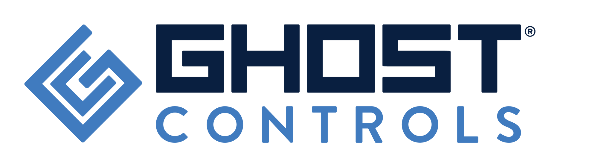 Logo of Chaos Controls with a stylized blue geometric symbol and the text 'CHAOS CONTROLS' in bold blue letters.