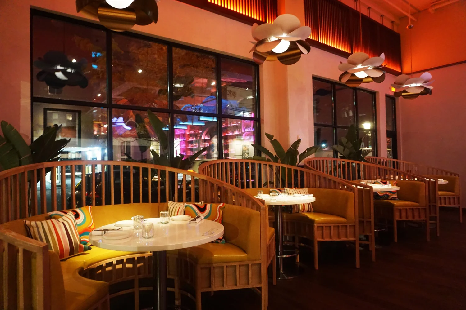 Booths at Meximodo Jersey City