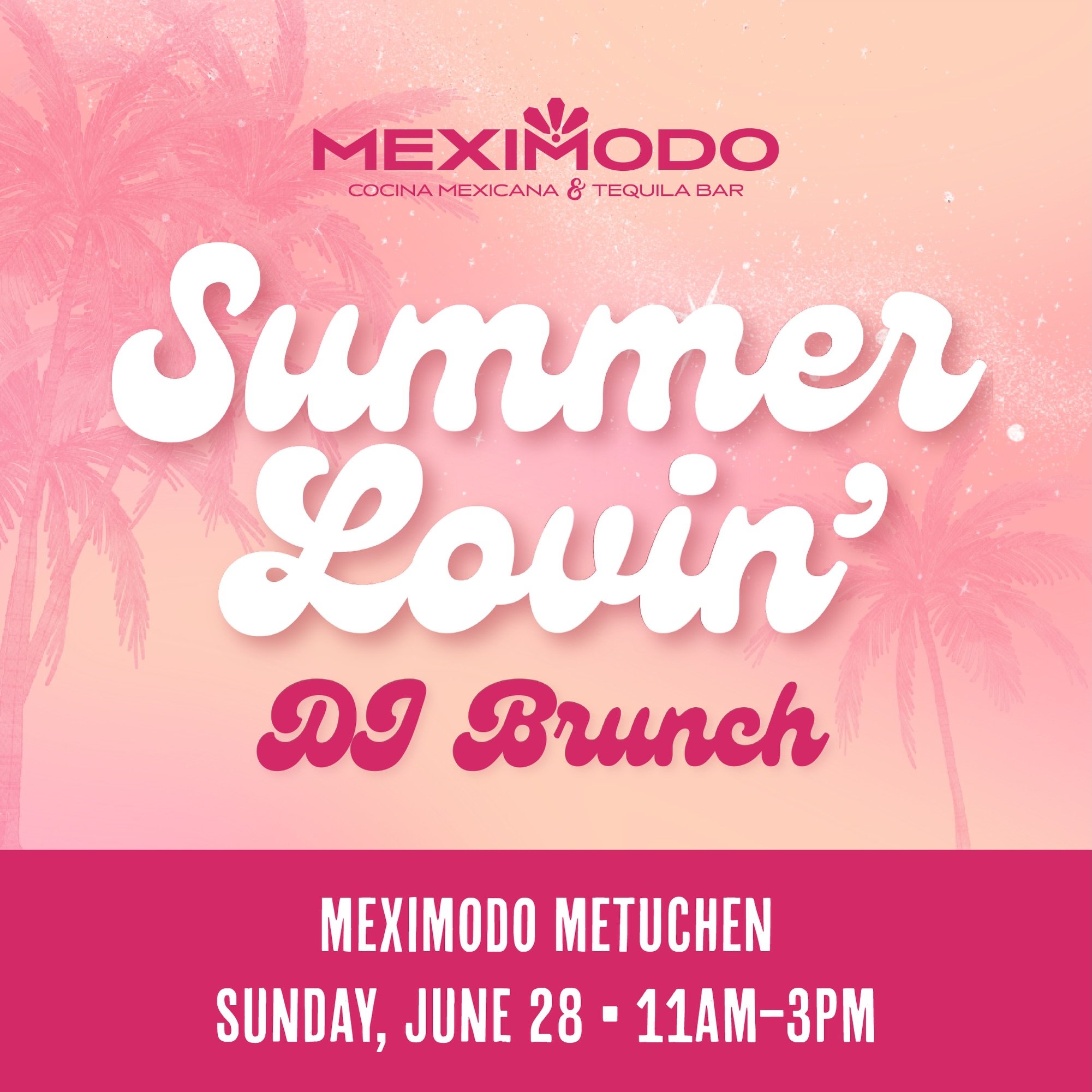 ☀️🇺🇸 Sunday plans? We&rsquo;ve got you covered!

Join us TODAY for our Summer Love DJ Brunch Party as @djmatecoco keeps the vibes going while you indulge in all your favorite brunch classics, refreshing cocktails, and the perfect summer atmosphere.