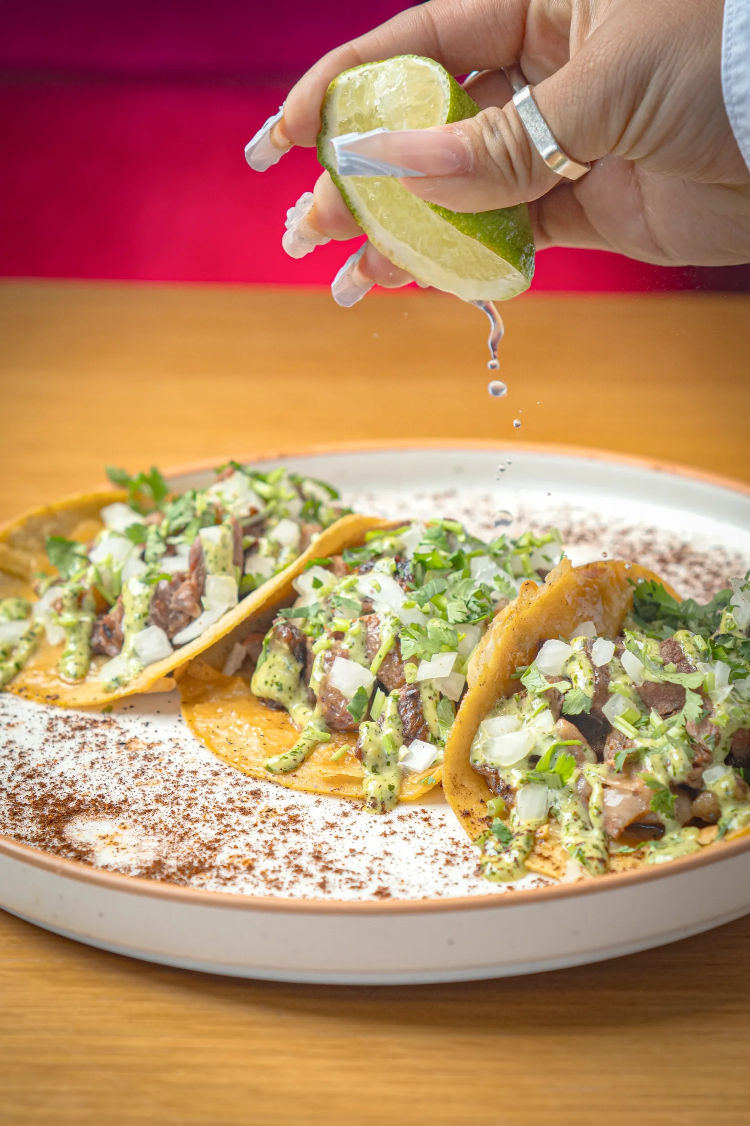 Prime ribeye steakhouse tacos