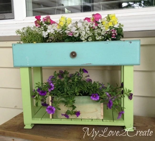 DIY Upcycled Planters