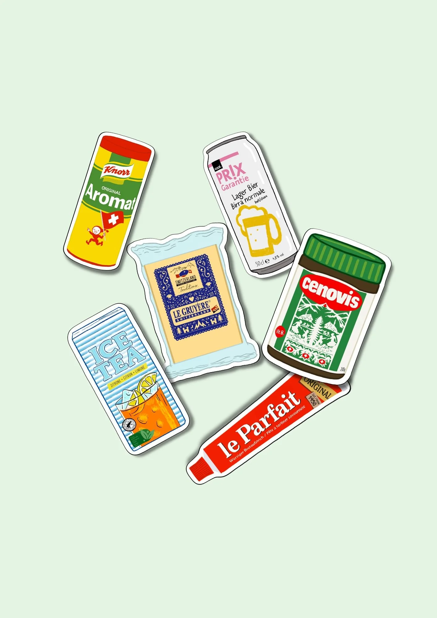 Les Stickers du partage