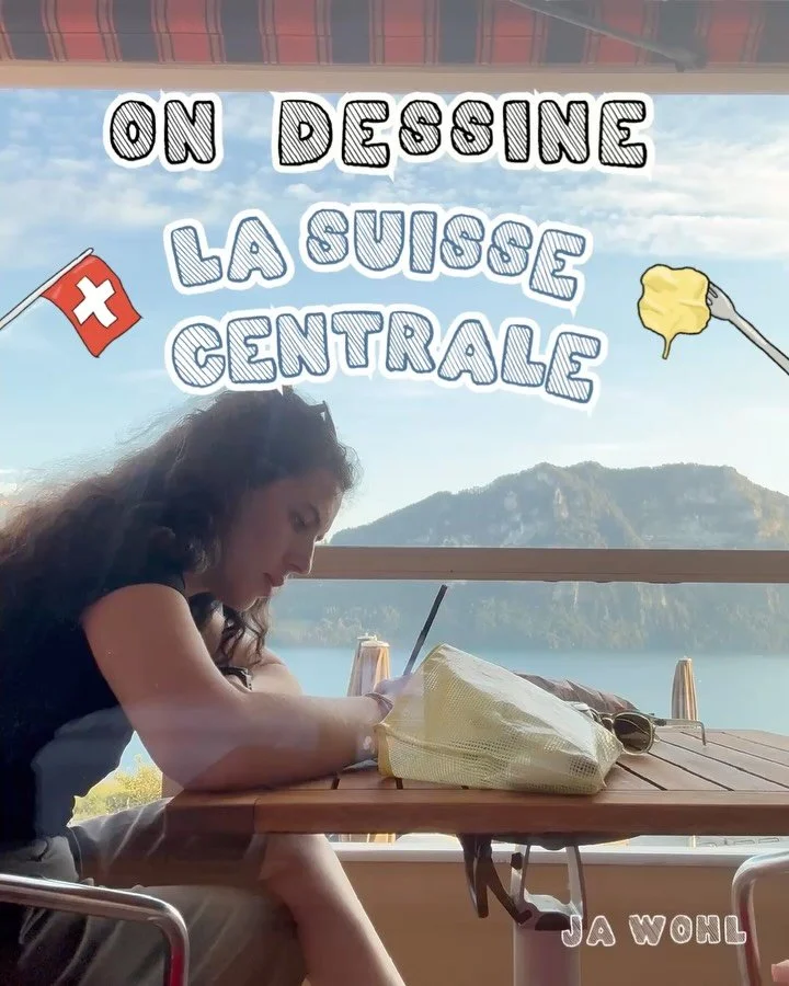 Vive les vacs 💛🌷🇨🇭

Haut perch&eacute; 

Tram - piknik 🚋🧺

Si je pouvais habiter l&agrave; mama 

&Ccedil;a aime bien peindre sur les murs &agrave; Aarau 🎨

Conceptuel le mus&eacute;e mais il vaut le d&eacute;tour
