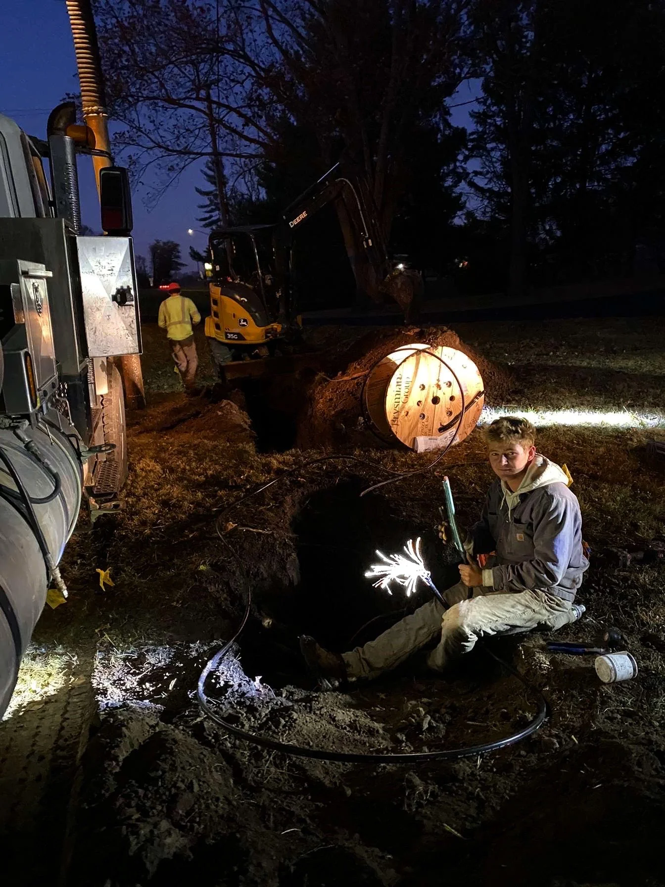 Silo Communications Fiber Internet Construction