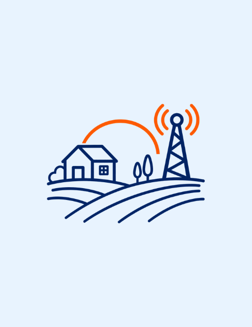 Expanding rural Access to home Silo Communications