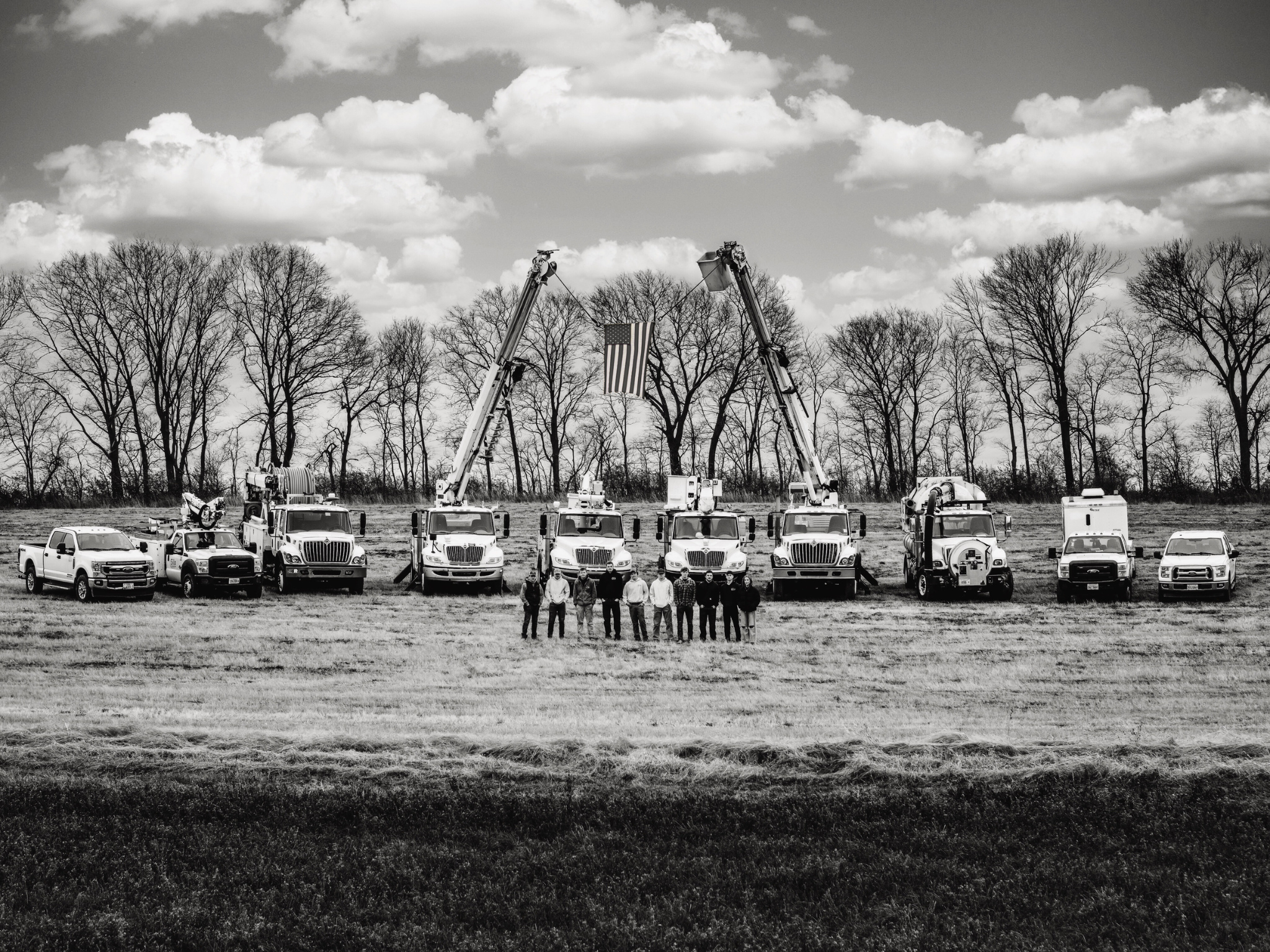Silo Communications rural Illinois Fiber Internet Crew