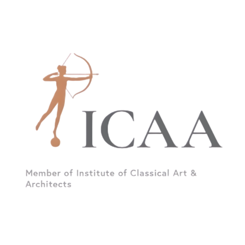 Logo of the Latin-American Cultural Arts Institute featuring a stylized dancer silhouette and the text 'LACA' and 'Latin-American Cultural Arts Institute'.  BallonStudio is a luxury interior design firm committed to sustainability in interior archite