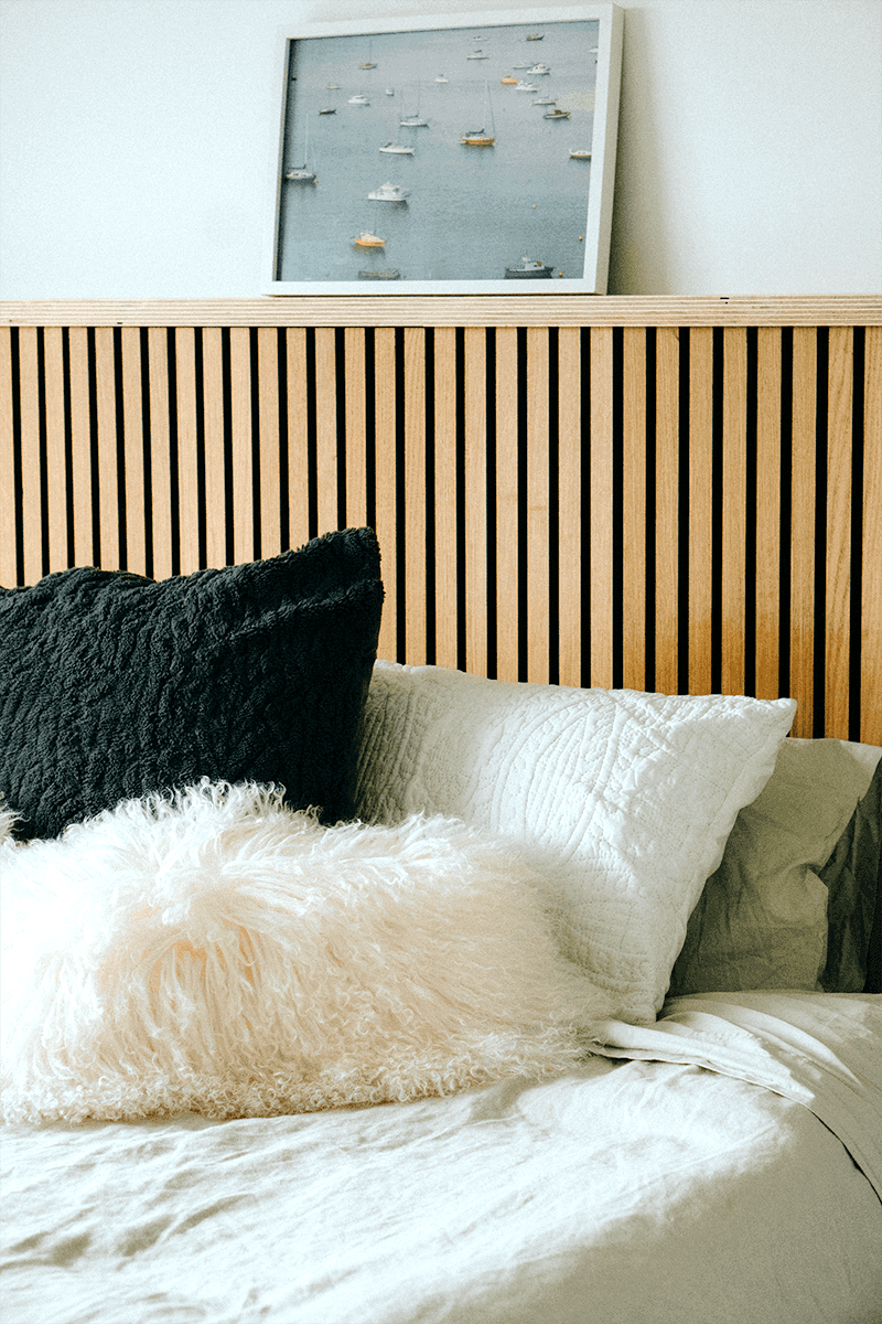 Modern bedroom renovation in Timaru home