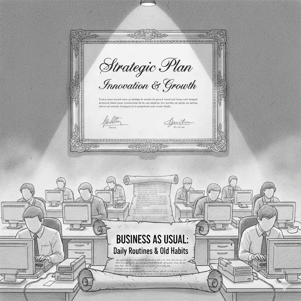 Is Your Strategic Plan Actually Shielding You from Change?