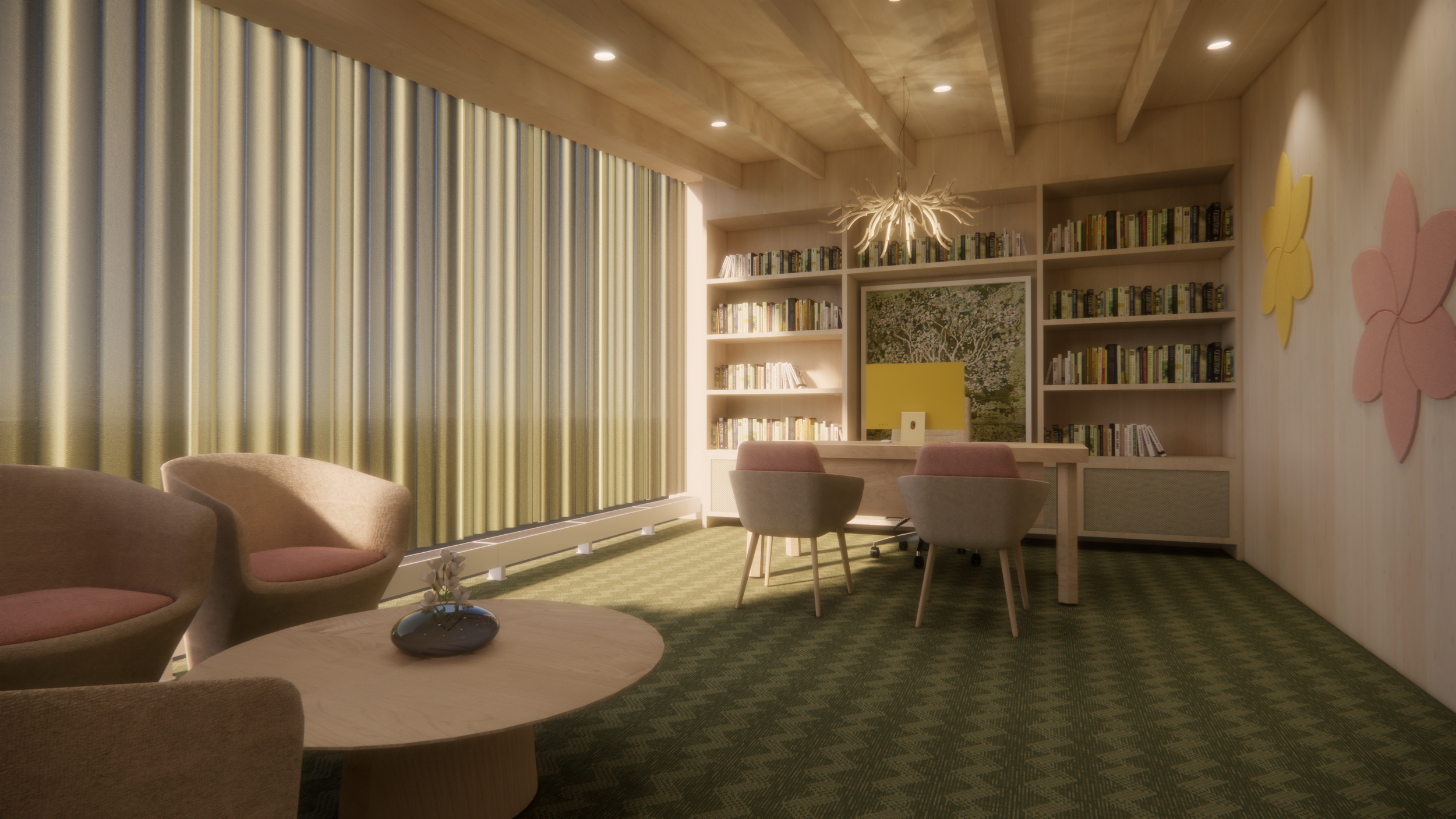 Spring Office Render