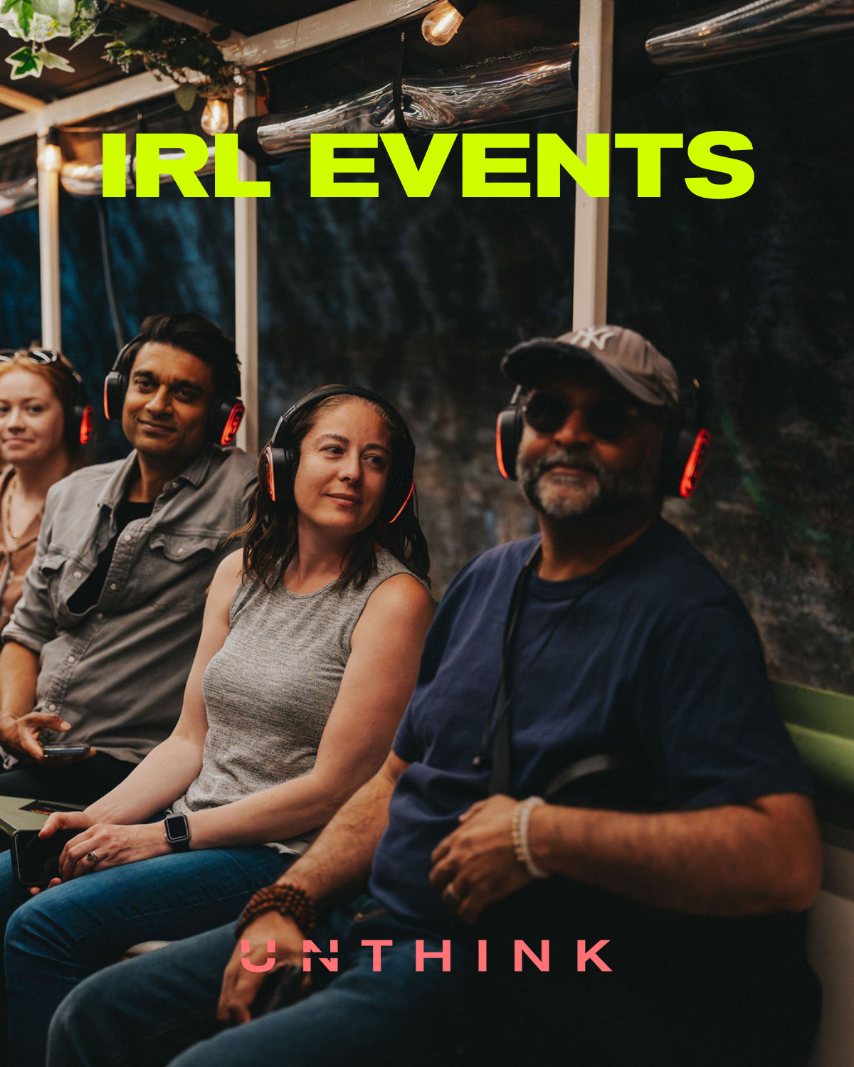 At our last IRL event