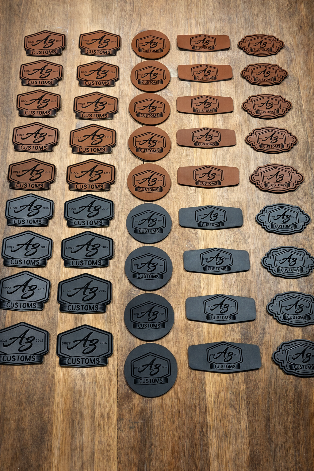 Leatherette Hat Patches