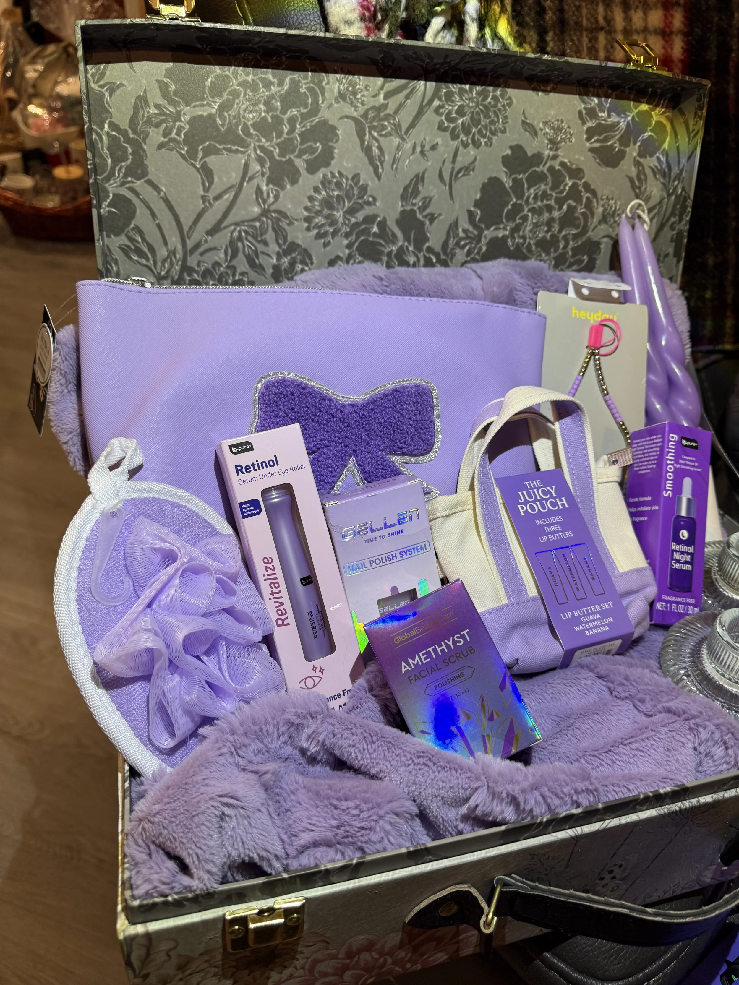 Lavender Bliss Spa Gift Basket