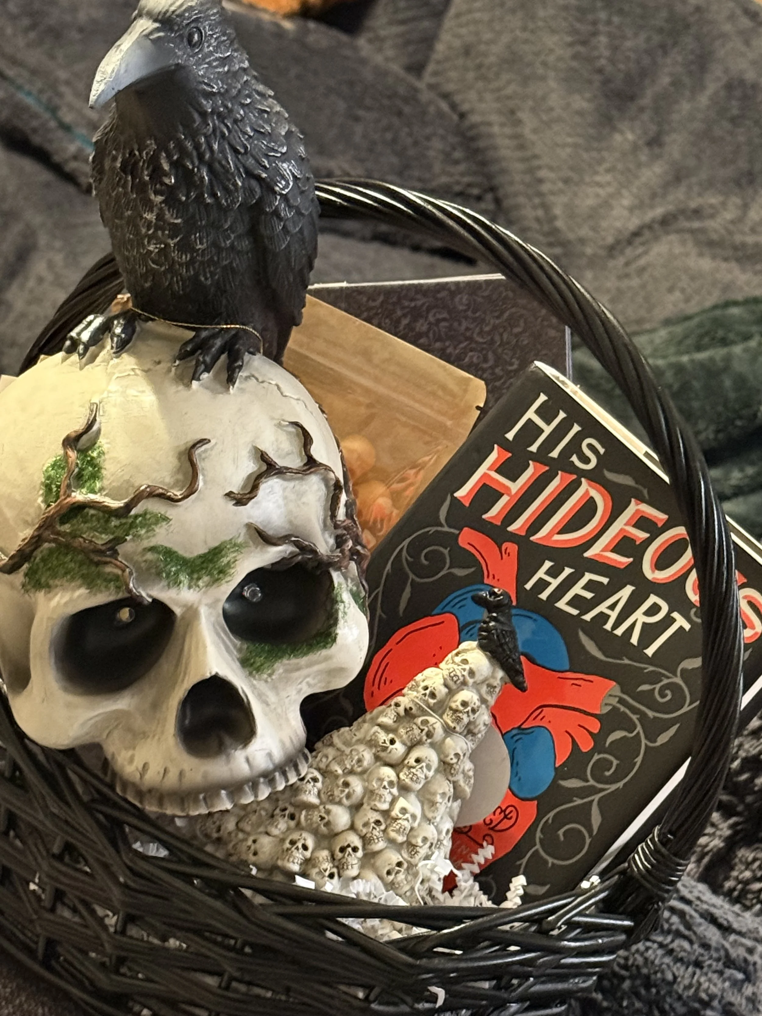 Gothic Halloween Gift Basket