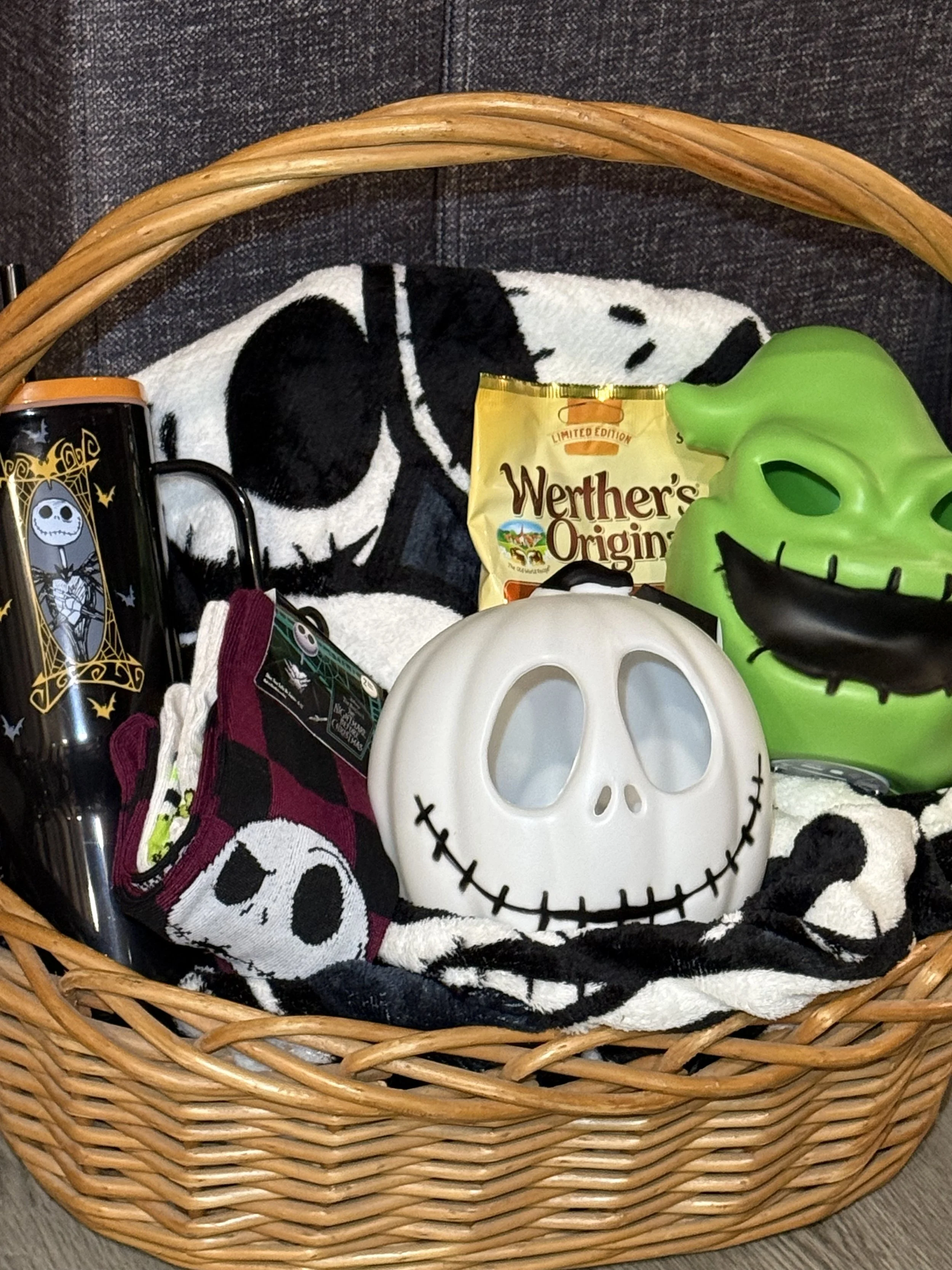Spooky Jack and Oogie Gift Basket