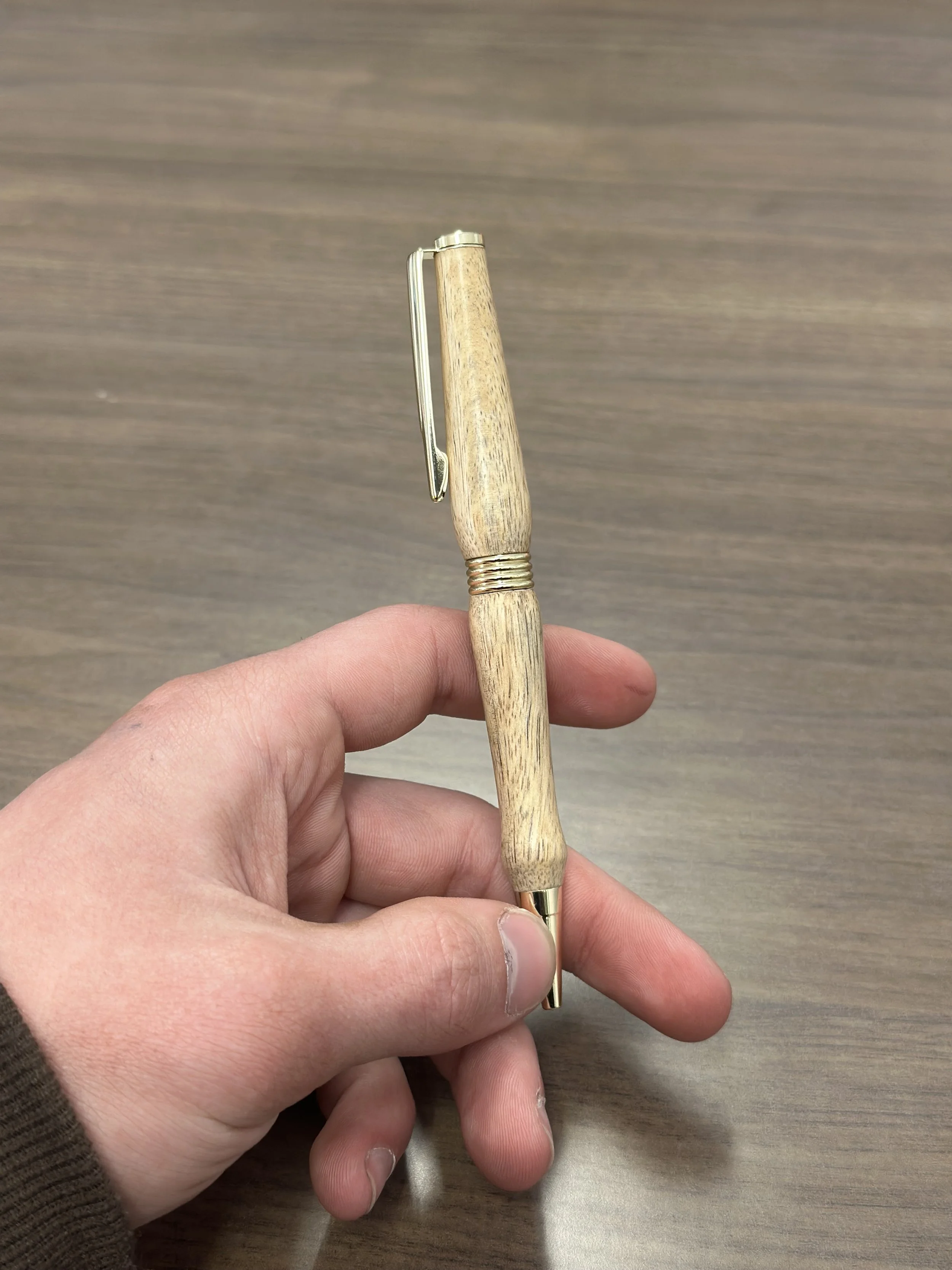 Gold Trimline - Zebra Wood