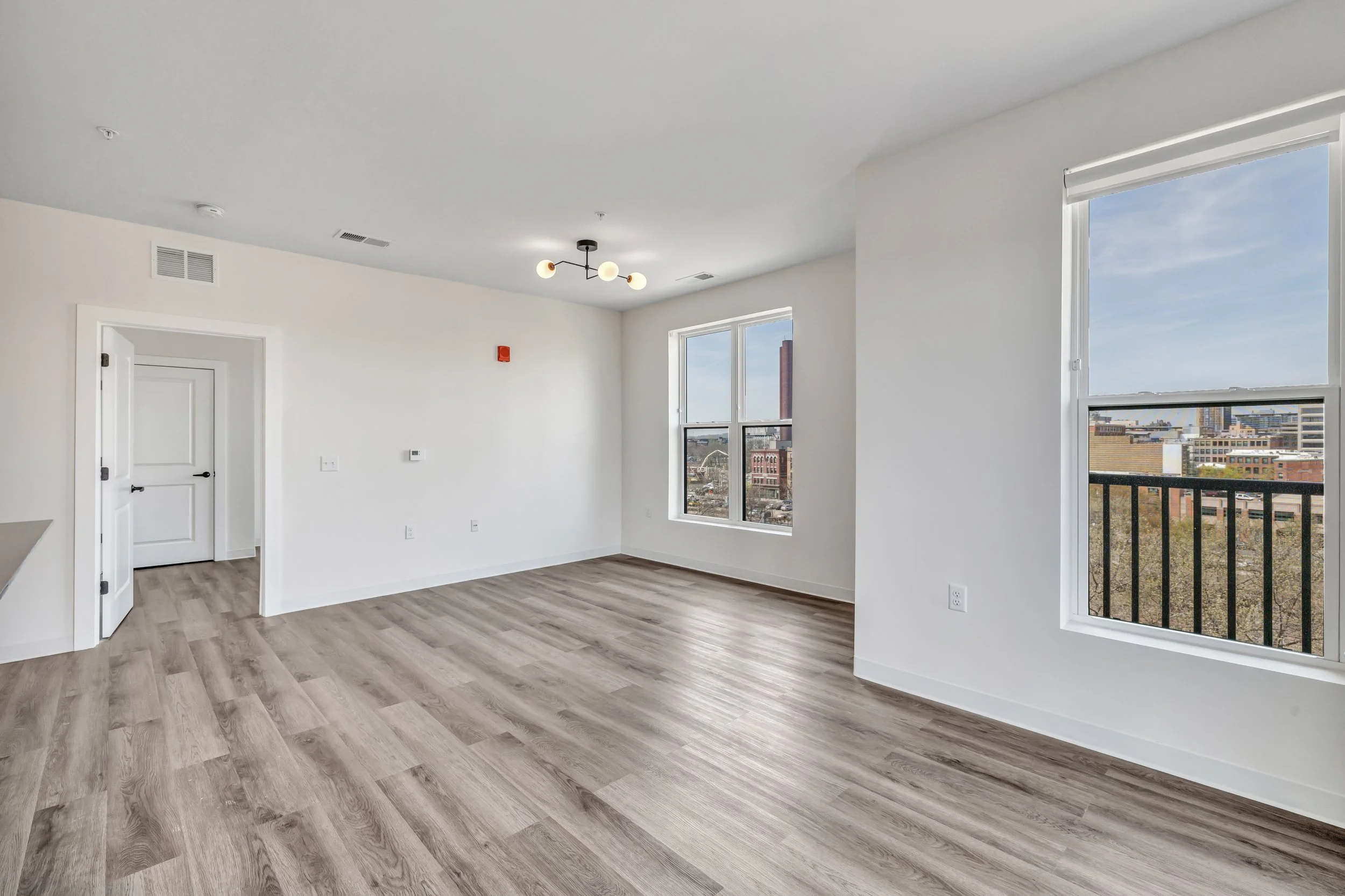 Living Room in Co-Living Apartment