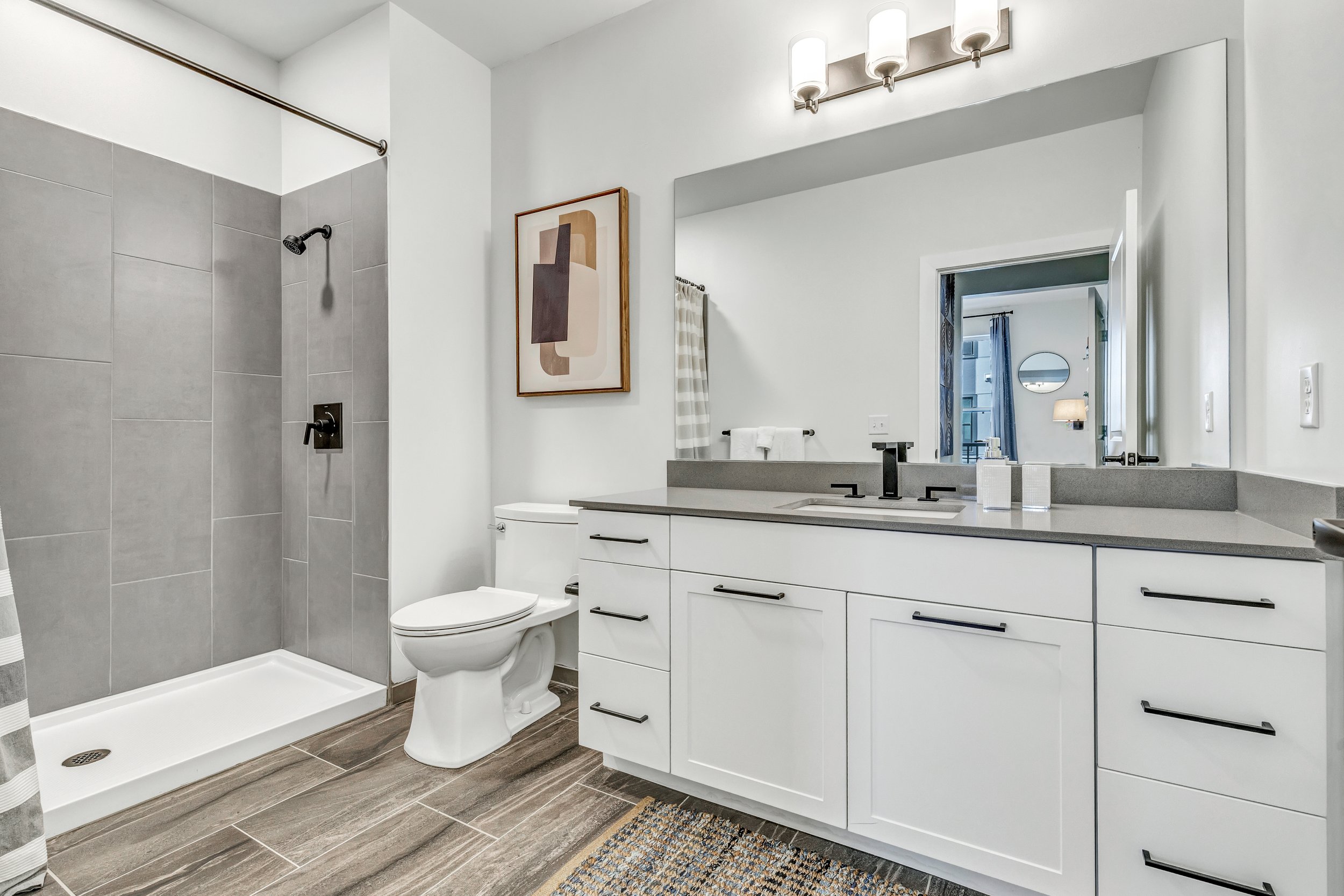 Bathroom with Ample Drawers