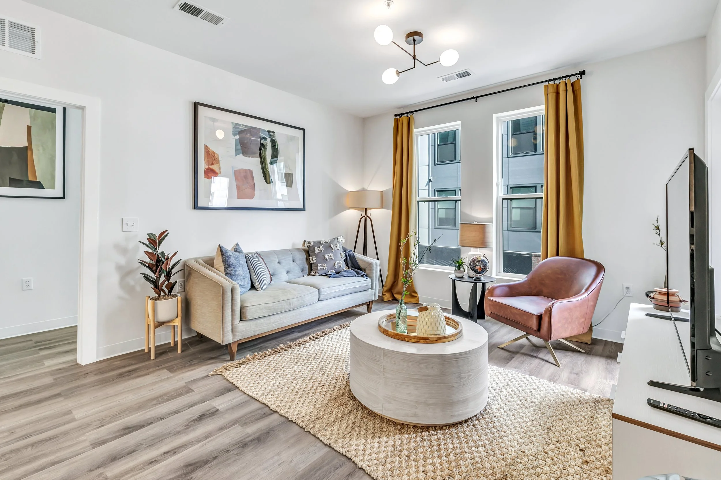 Natural Lighting in Living Room