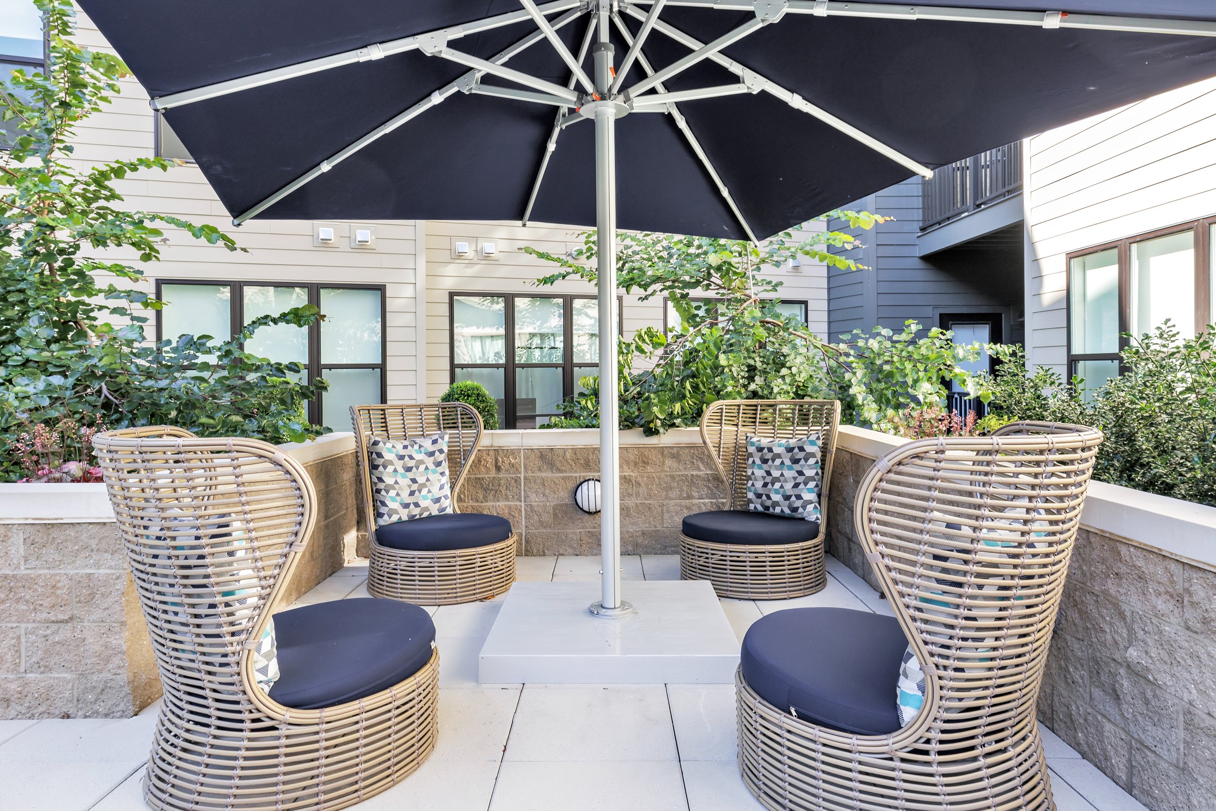 Comfortable Outdoor Seating Area