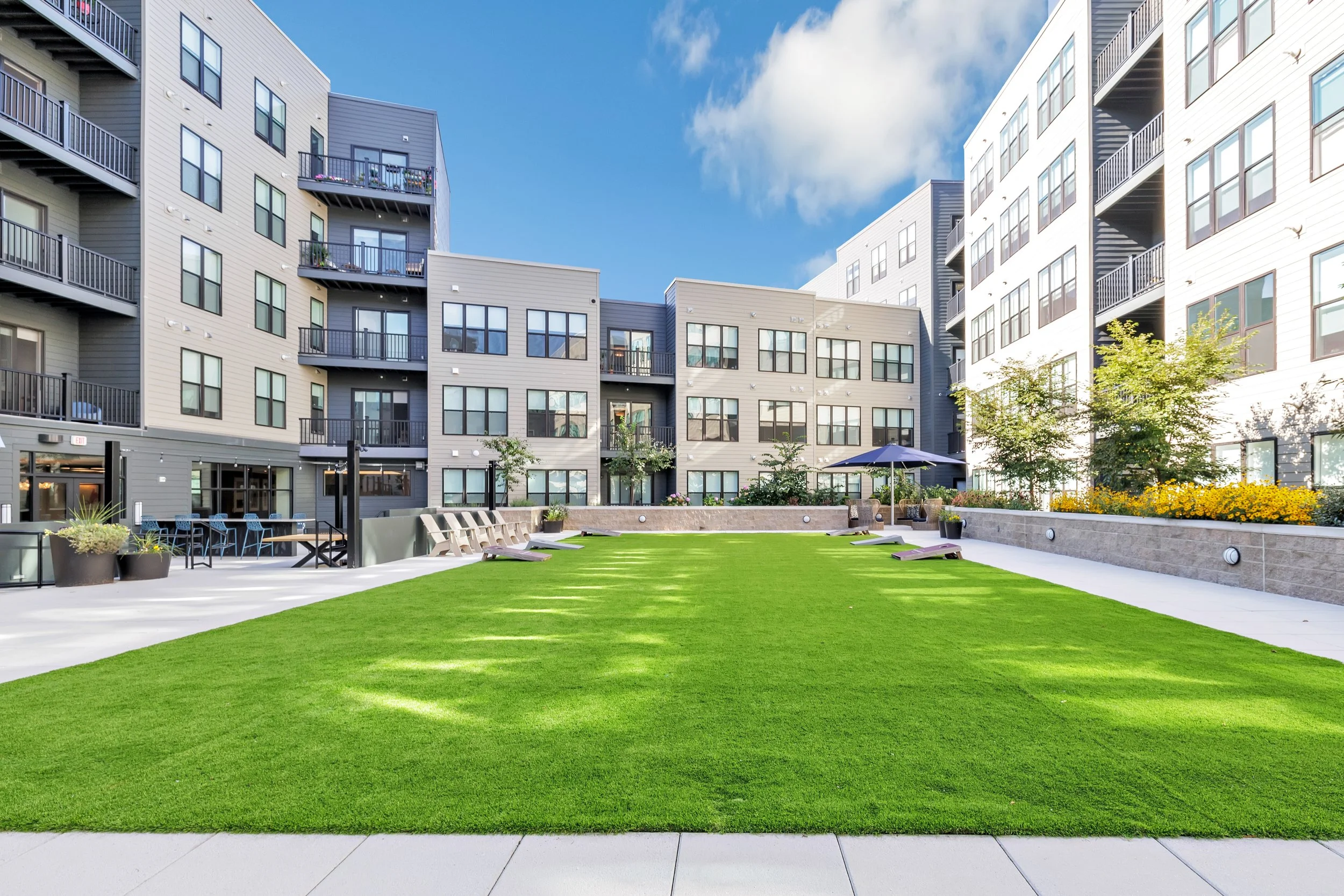 Lawn Area for Residents