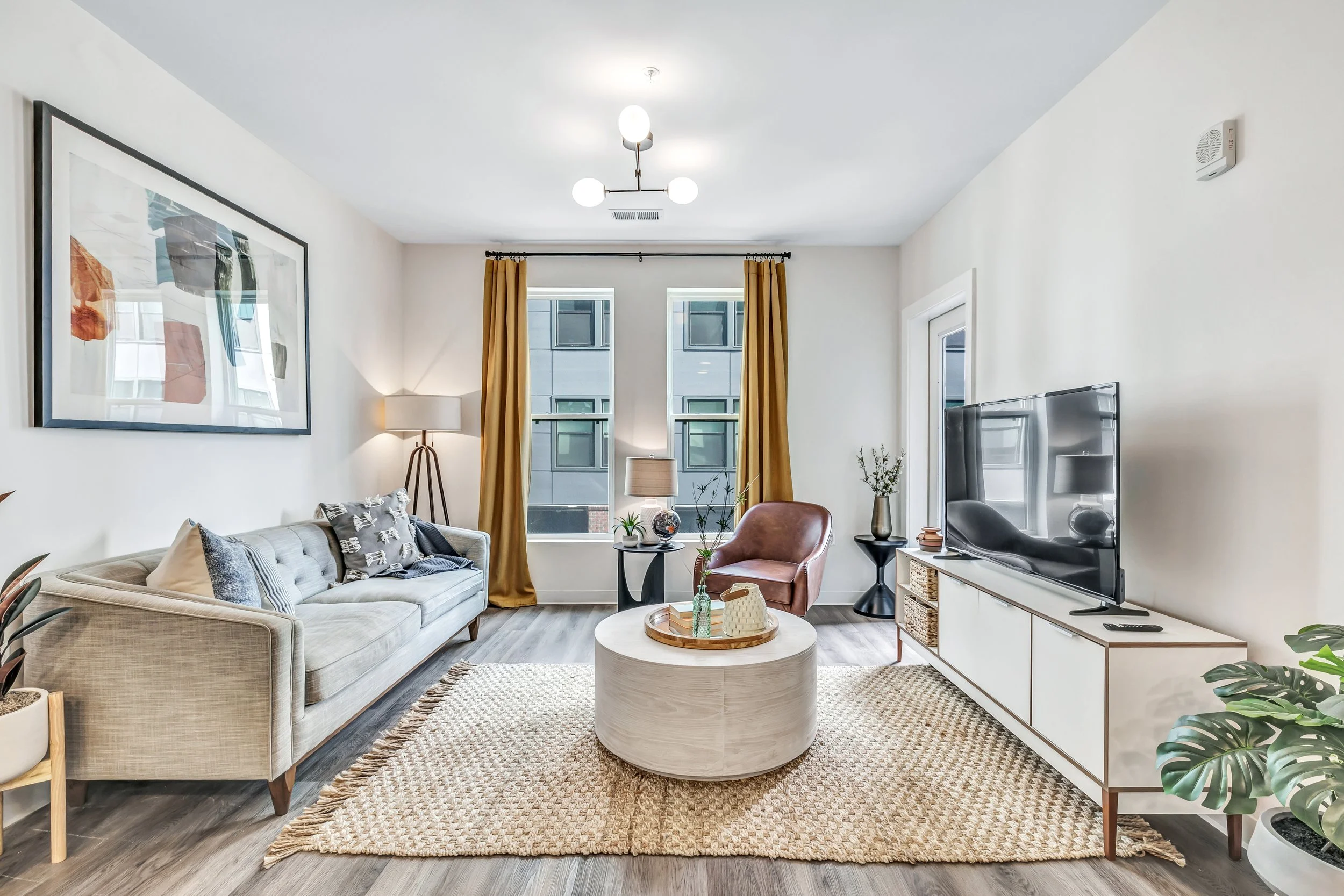 Spacious Apartment Living Room
