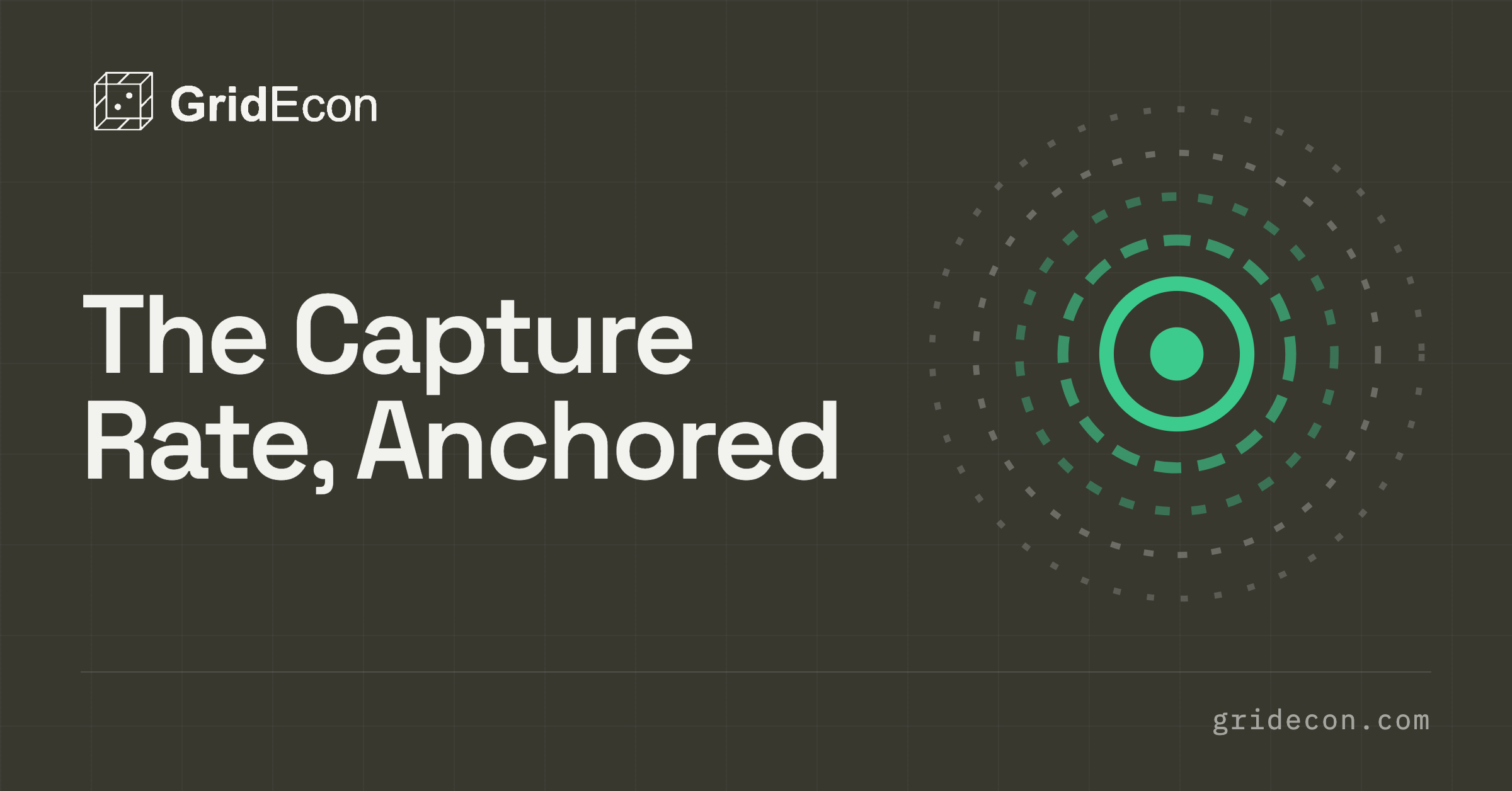The Capture Rate, Anchored