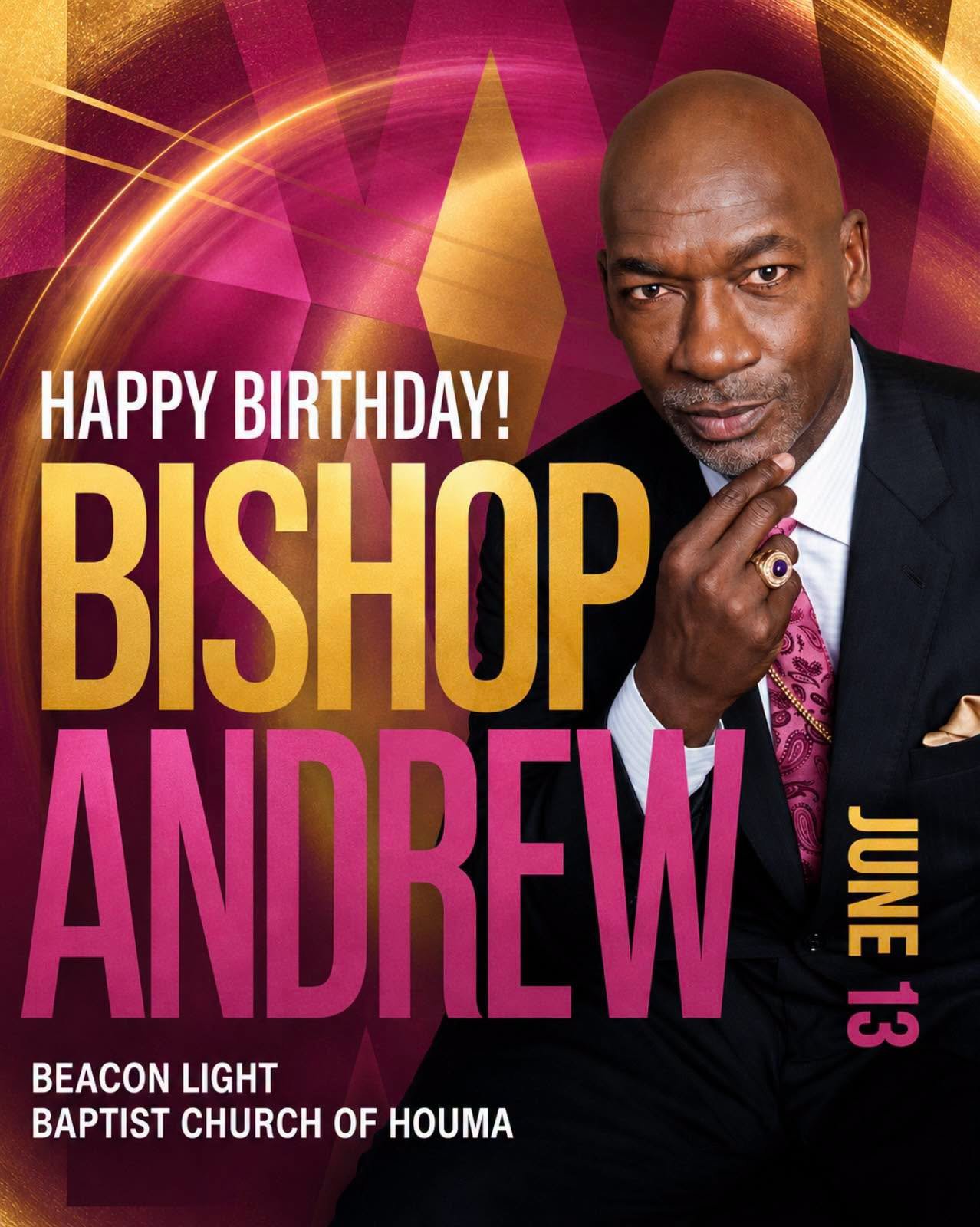 Happy Birthday Bishop!