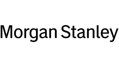 Black text on a white background that reads "Morgan Stanley."