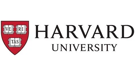 Harvard University logo with shield and text