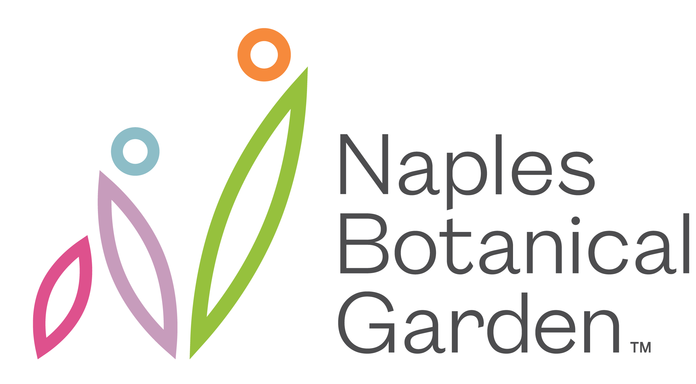 Logo of naples botanical garden