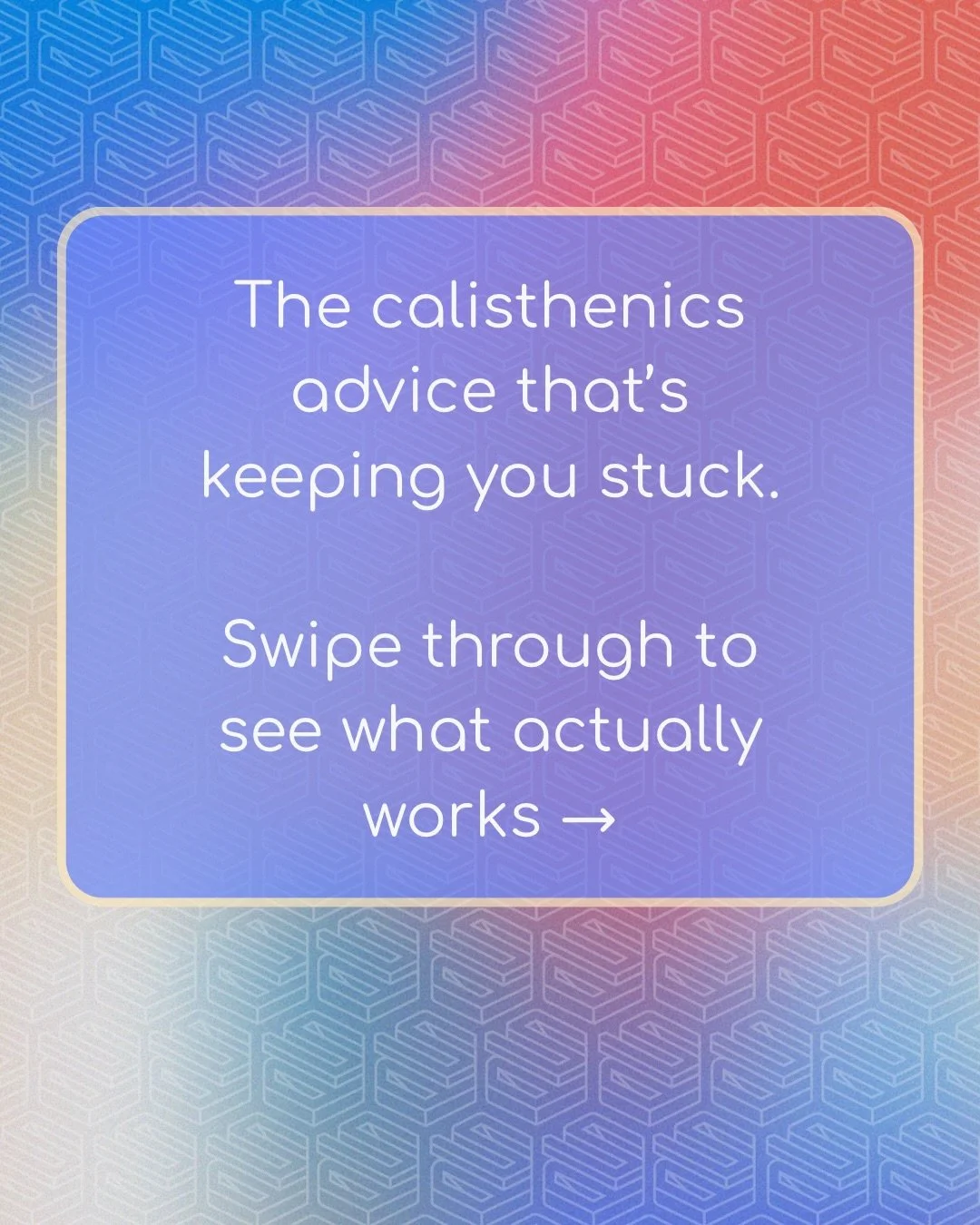 Some of what you&rsquo;ve been taught is slowing you down.

You don&rsquo;t need more random drills. You need a training approach that builds strength, mobility, and body control together.

Props to @mazen.movement for making the Handstand Simulator.