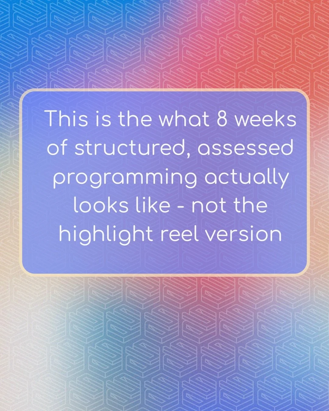 Real progress is specific, adaptable, and documented. Here&rsquo;s an example