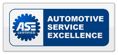 AS Certified Automotive Service Excellence badge.