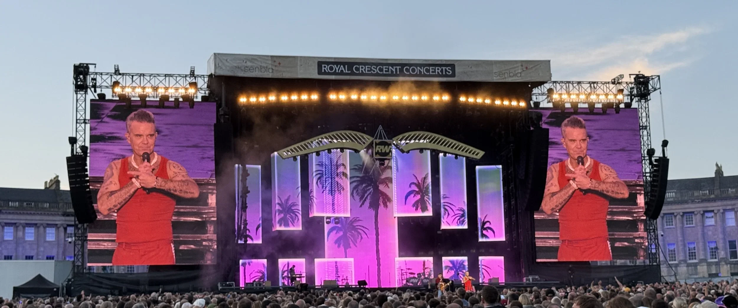 Robbie Williams Live at the Royal Crescent, Bath – Concert Review 2025