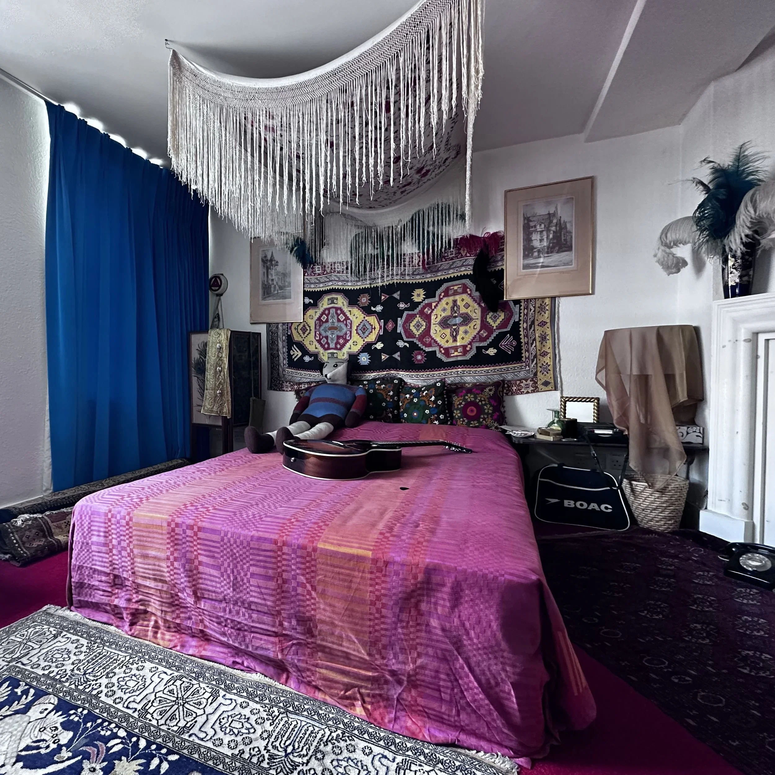 Jimi Hendrix bedroom restored at Handel Hendrix museum