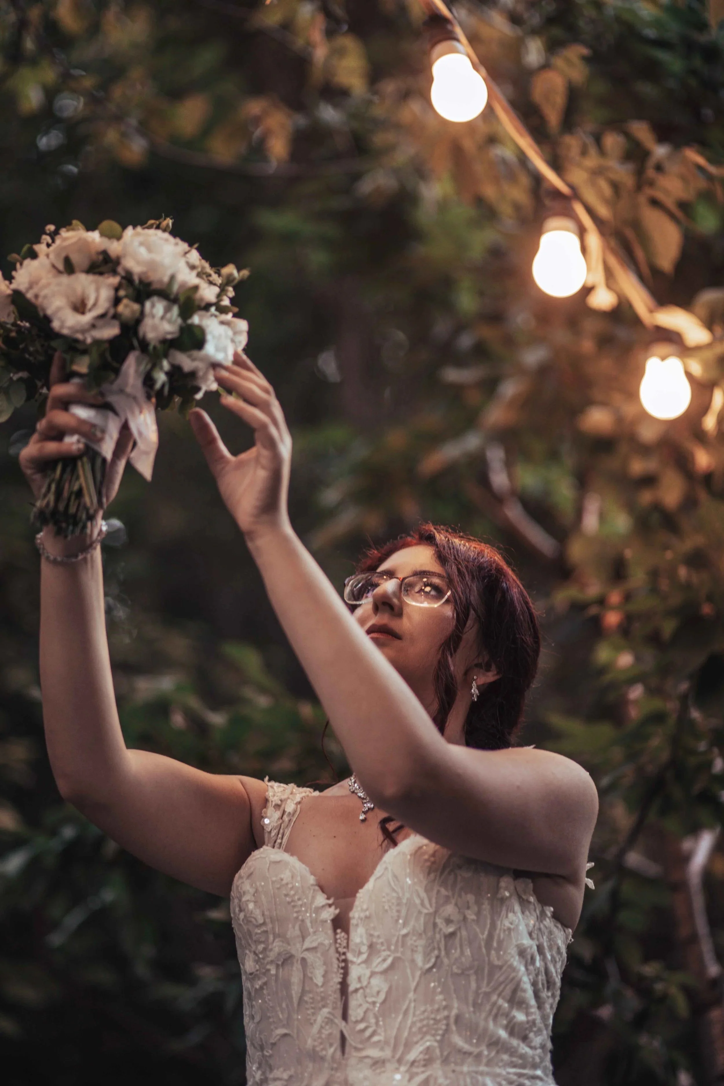 bride and her bouquet professional wedding photoshoot